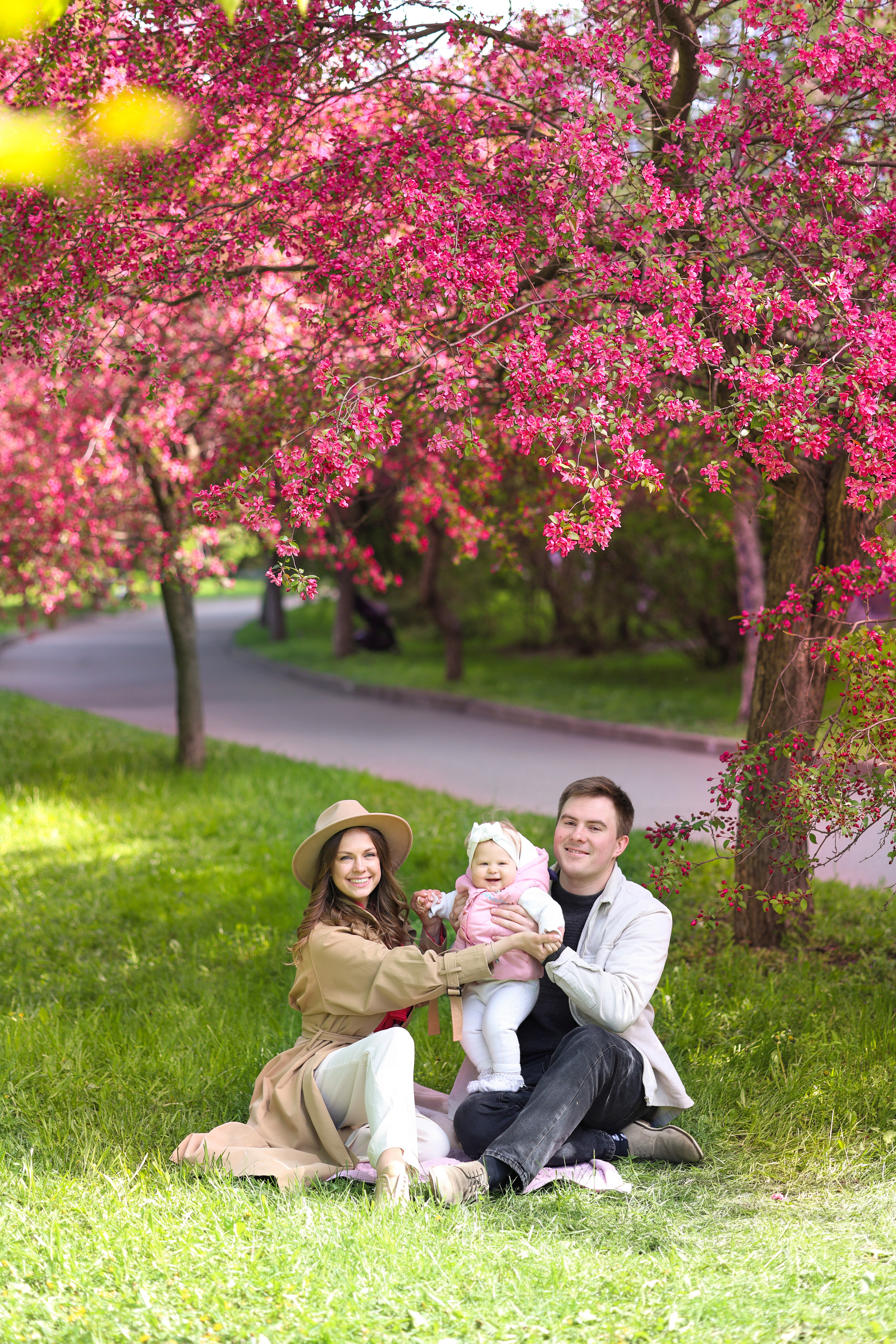 Семейная прогулка в Екатерининском парке. Женский и семейный фотограф Светлана
