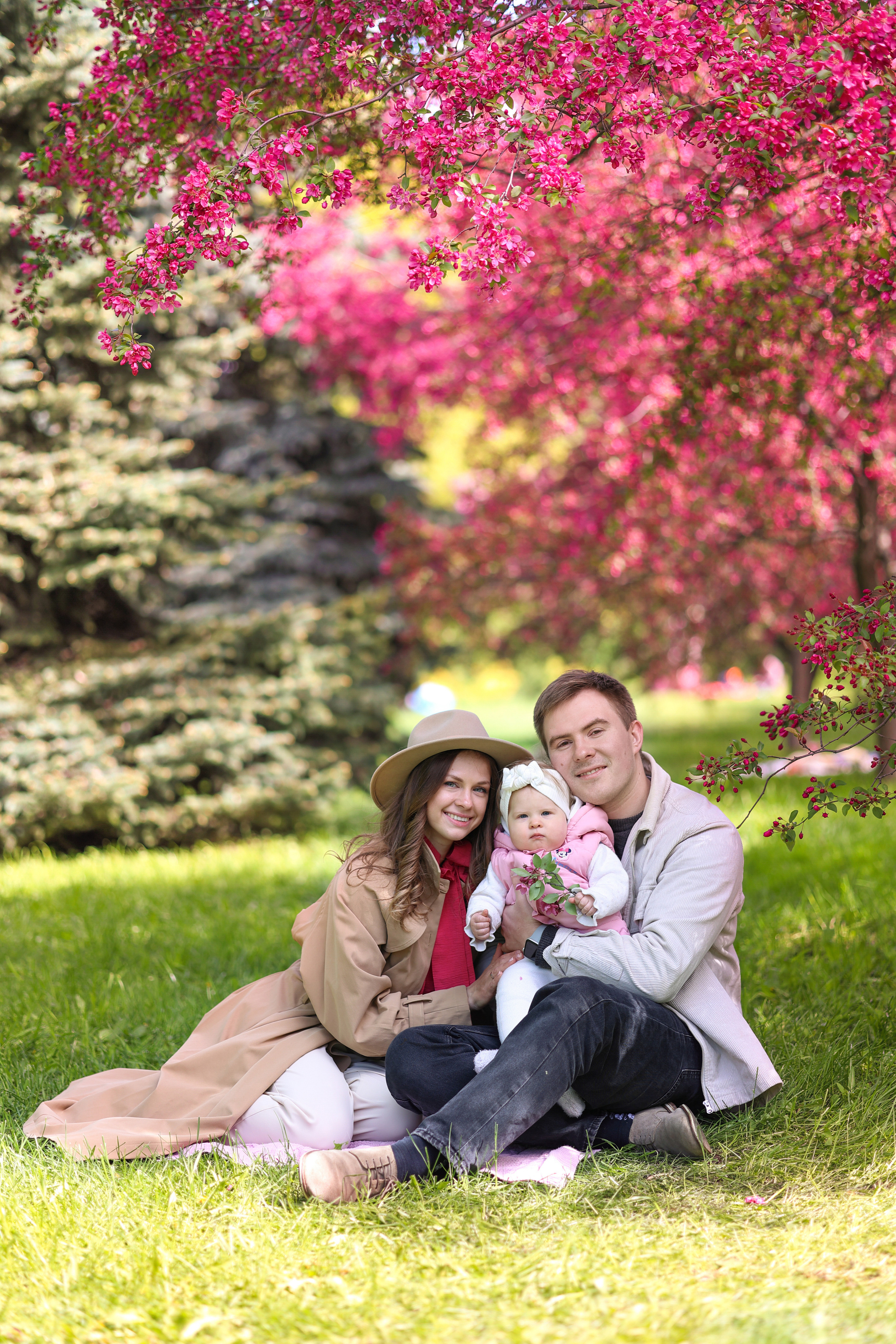 Семейная прогулка в Екатерининском парке. Женский и семейный фотограф Светлана