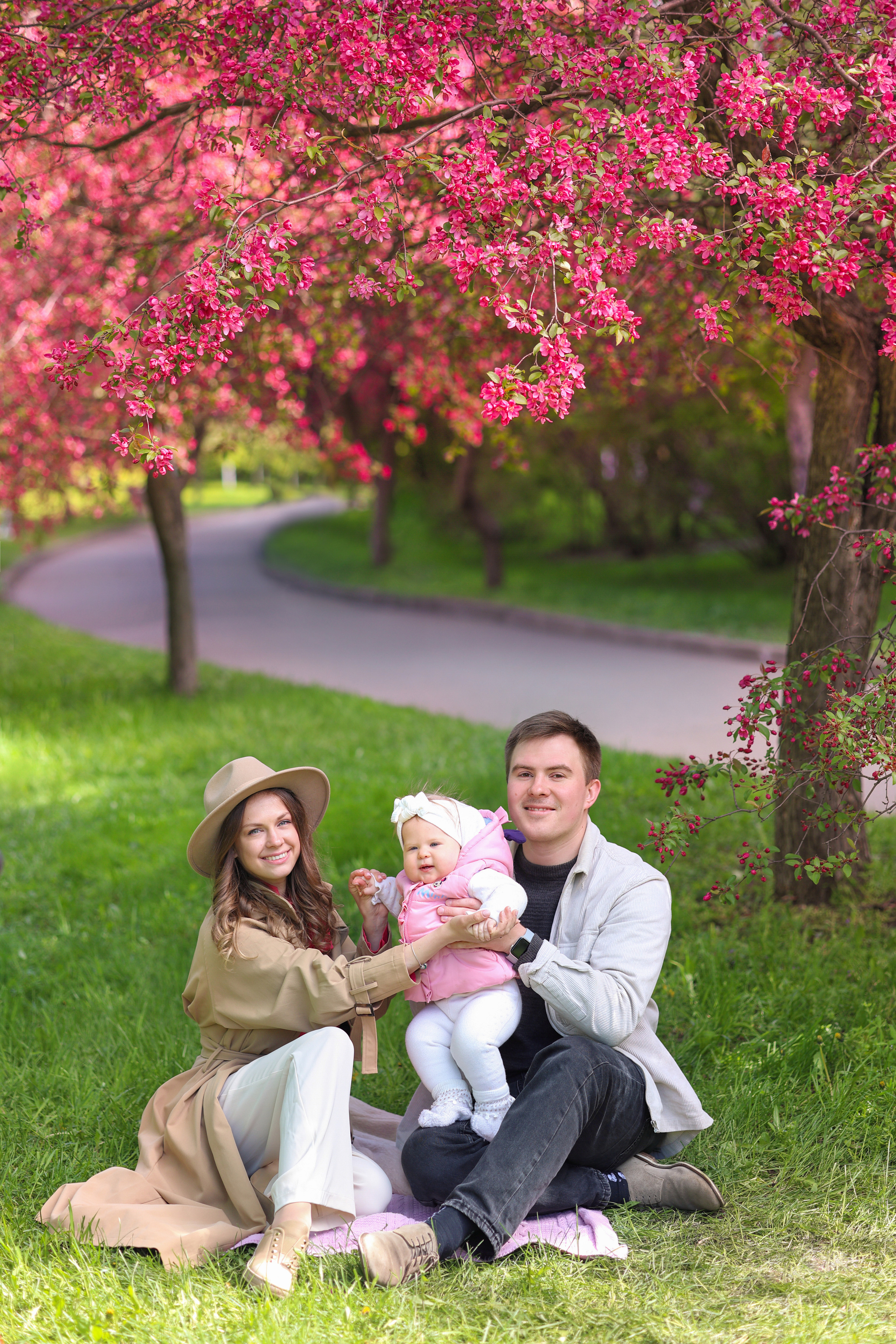 Семейная прогулка в Екатерининском парке. Женский и семейный фотограф Светлана