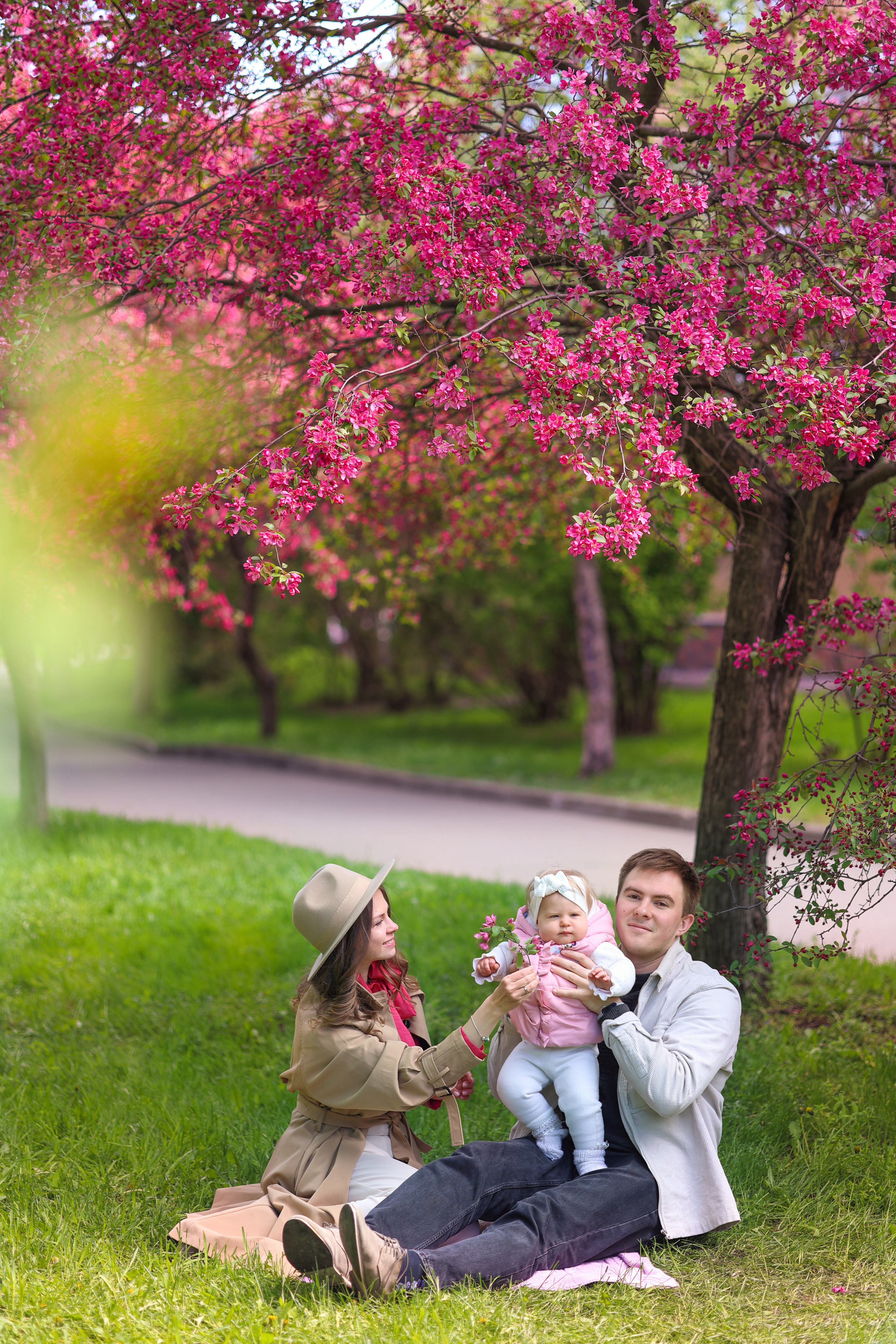 Семейная прогулка в Екатерининском парке. Женский и семейный фотограф Светлана