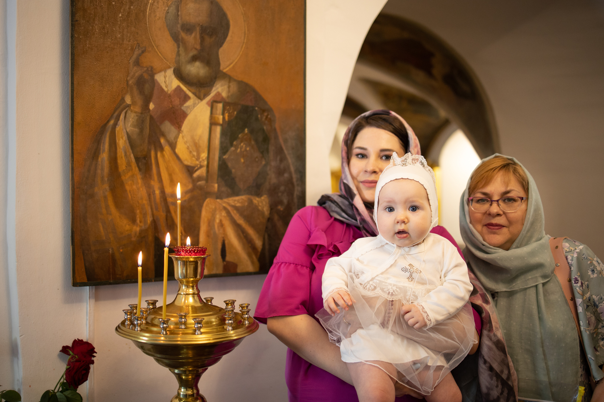Крещение / венчание. Женский и семейный фотограф Светлана