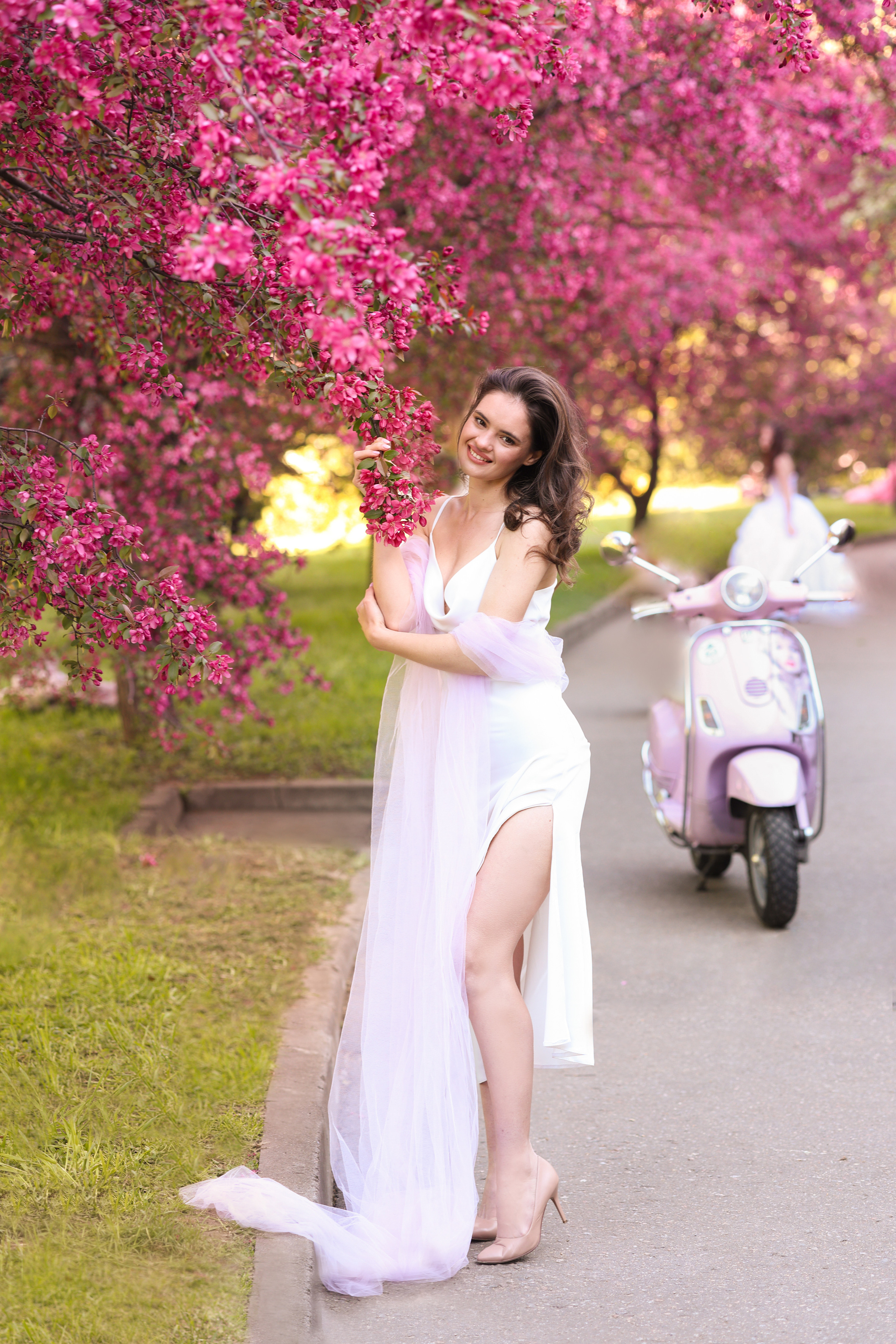 Фотосессия в цветущем саду. Женский и семейный фотограф Светлана