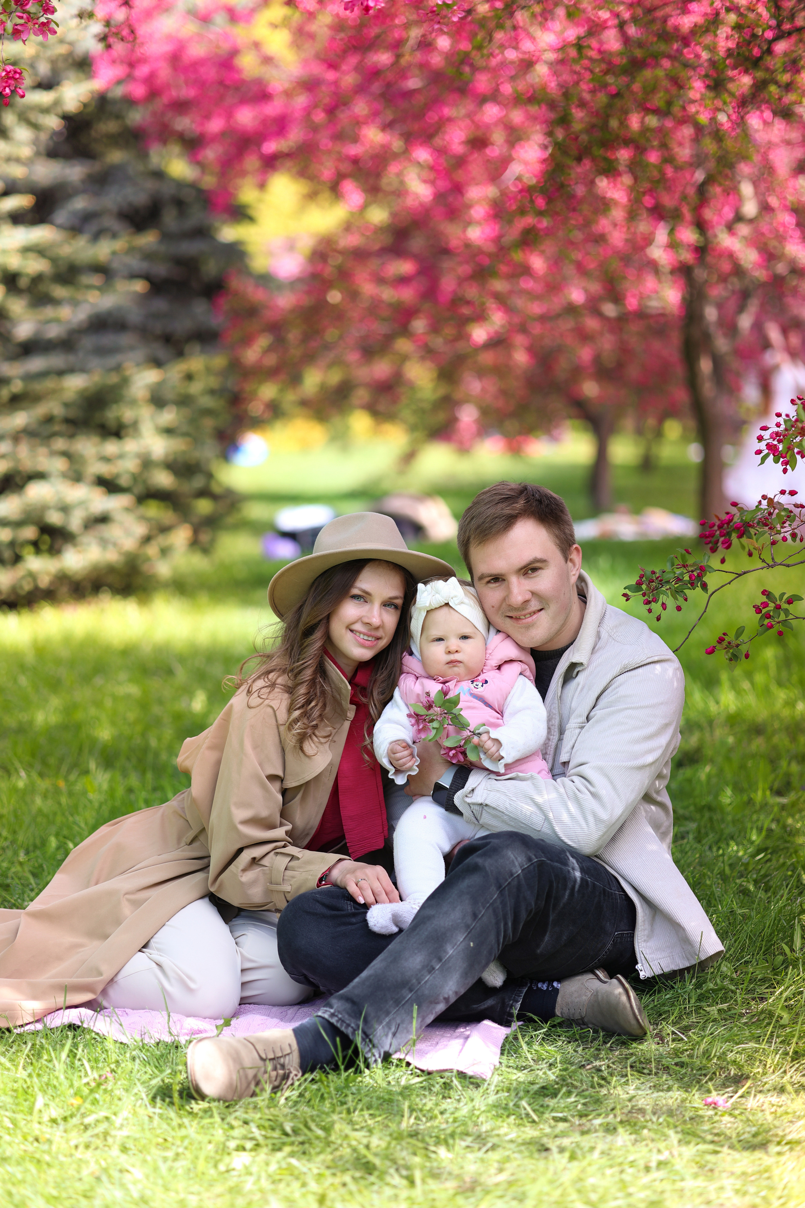 Семейная прогулка в Екатерининском парке. Женский и семейный фотограф Светлана