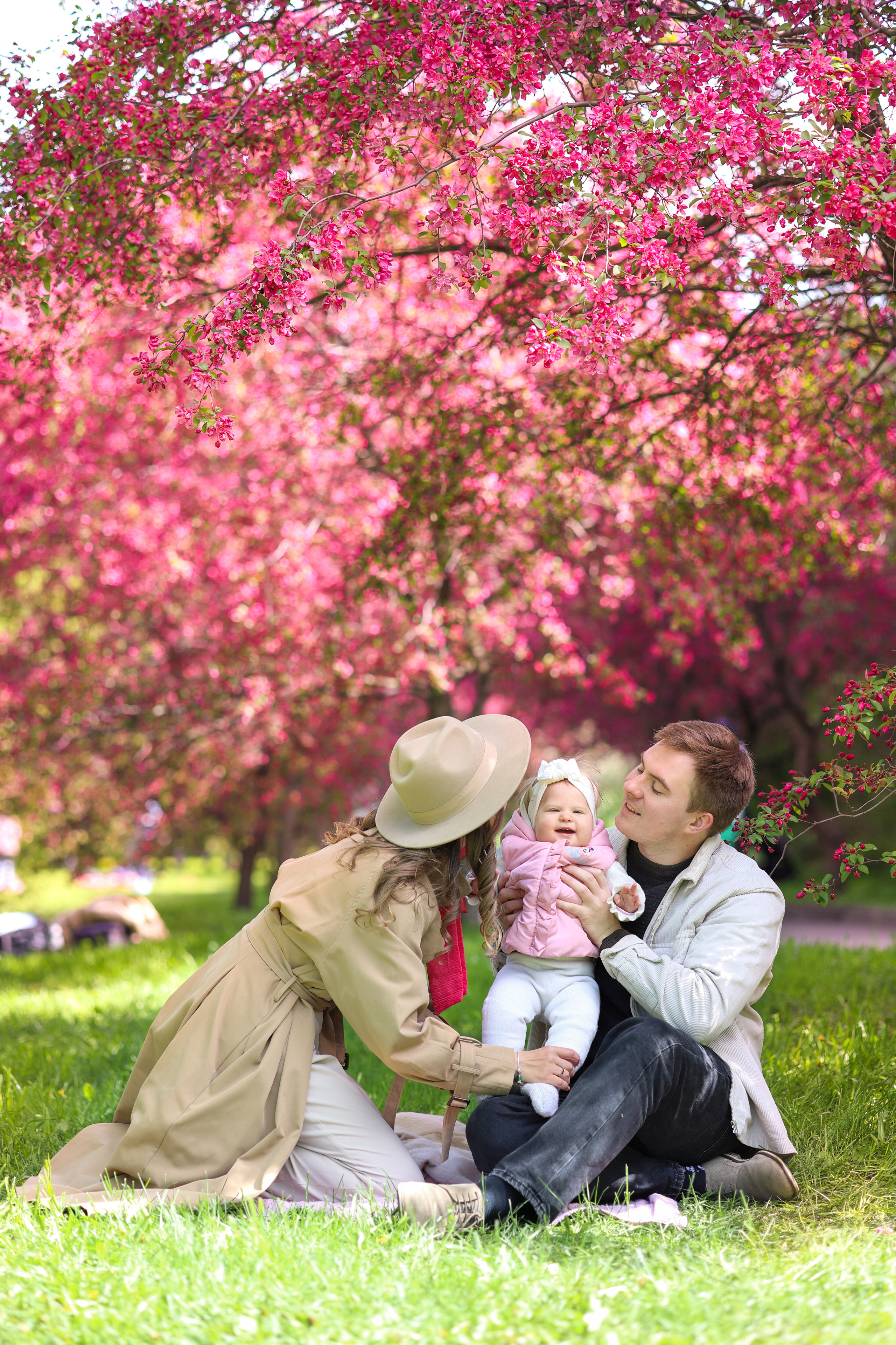Семейная прогулка в Екатерининском парке. Женский и семейный фотограф Светлана