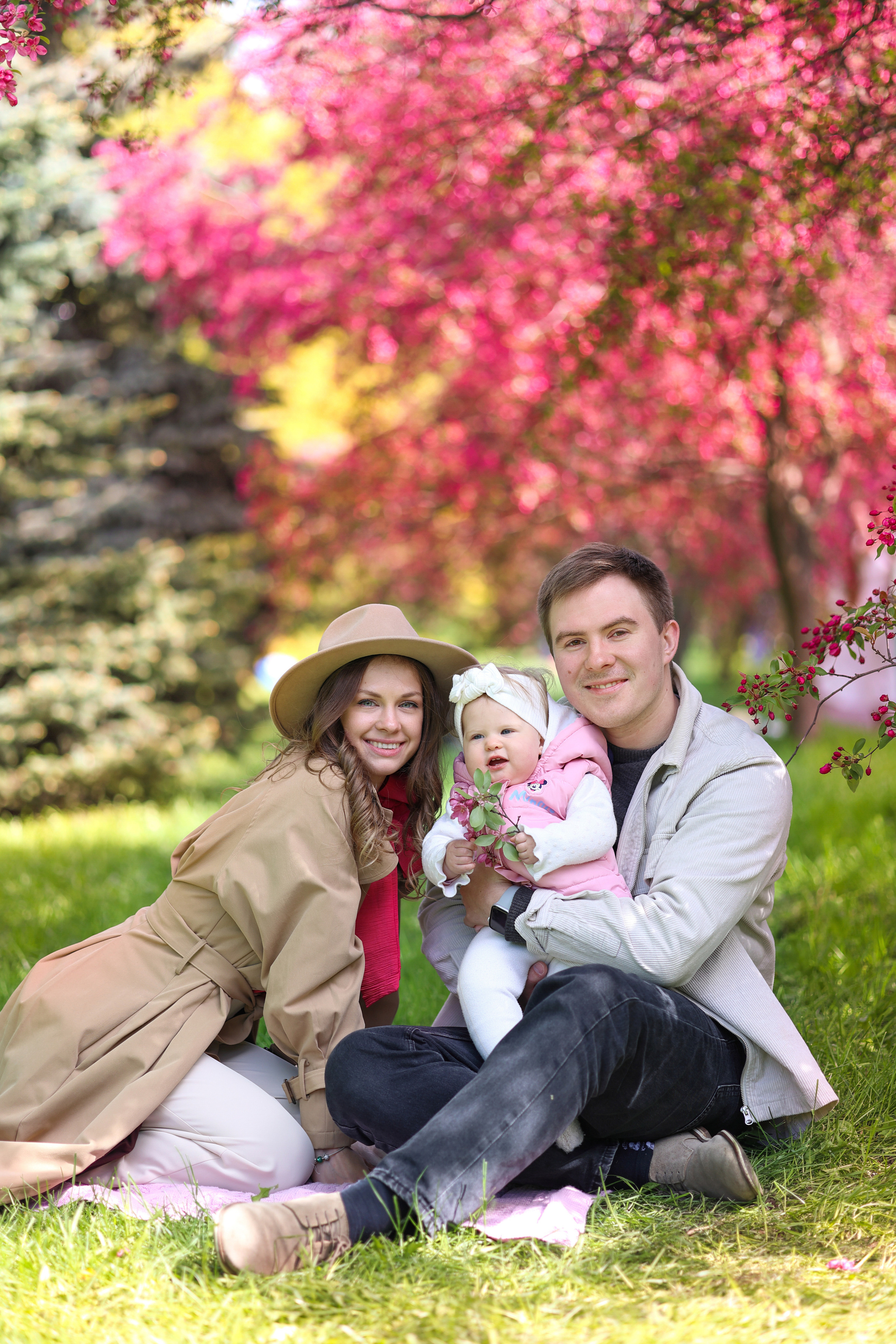 Семейная прогулка в Екатерининском парке. Женский и семейный фотограф Светлана