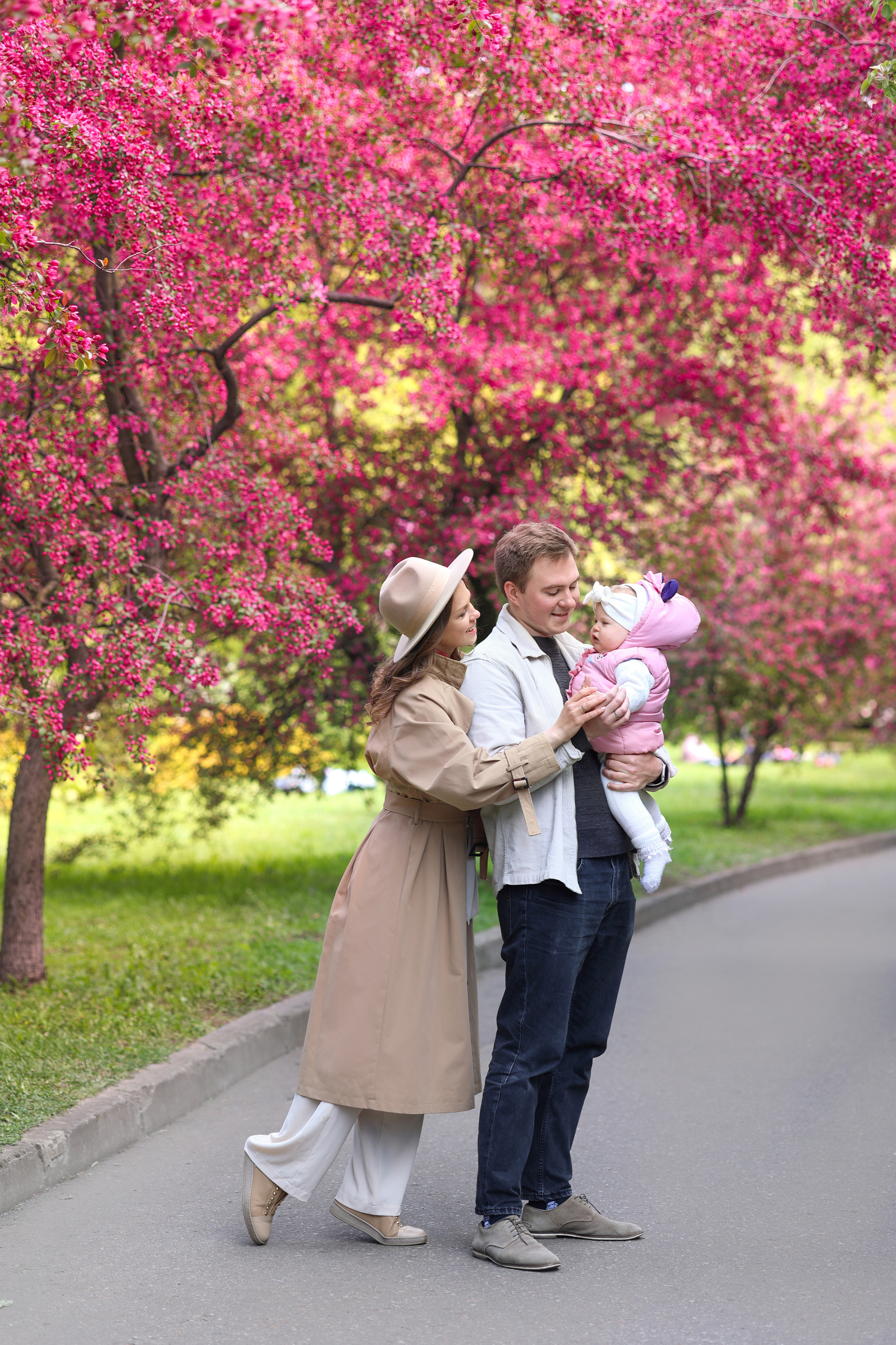Семейная прогулка в Екатерининском парке. Женский и семейный фотограф Светлана