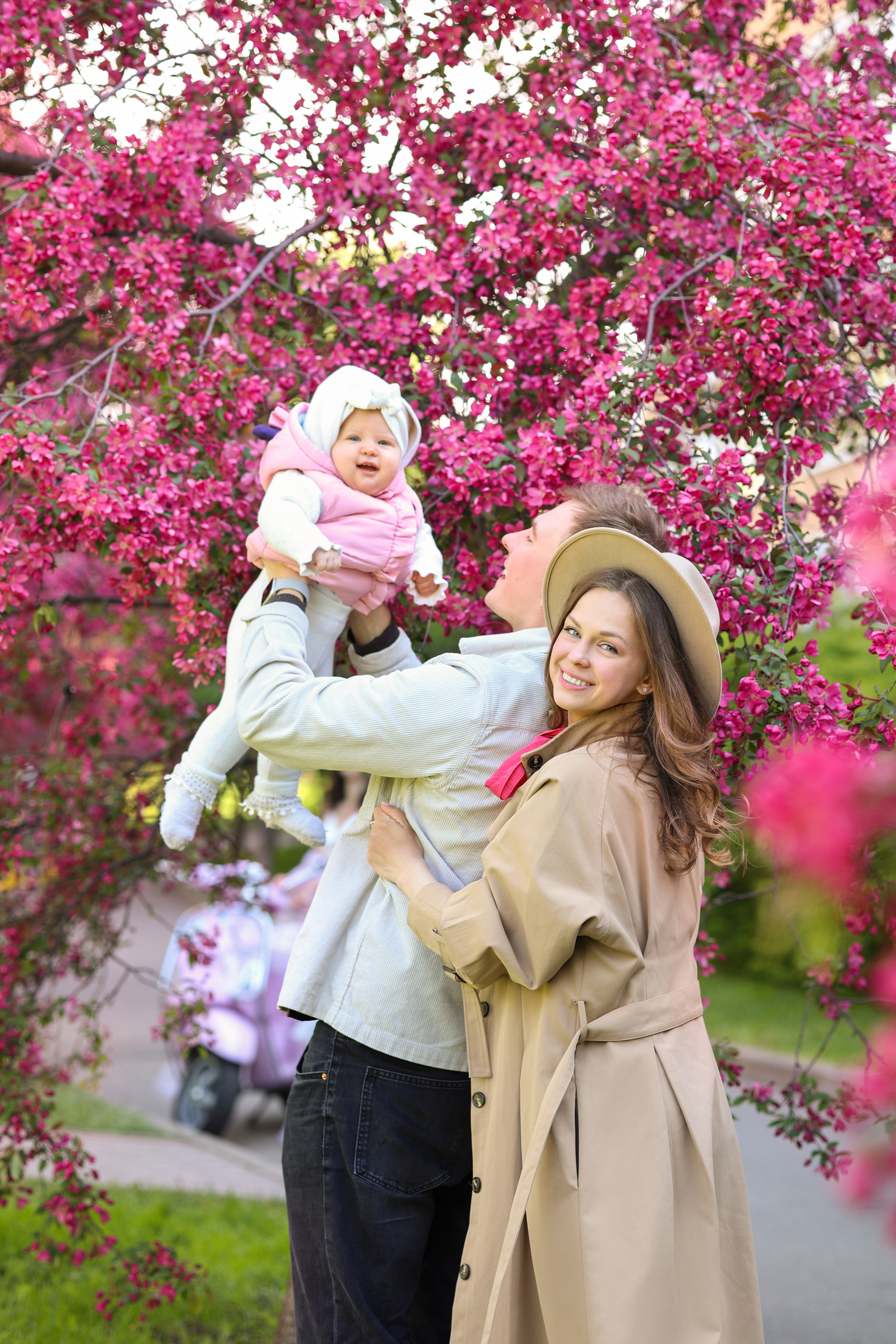 Семейная прогулка в Екатерининском парке. Женский и семейный фотограф Светлана