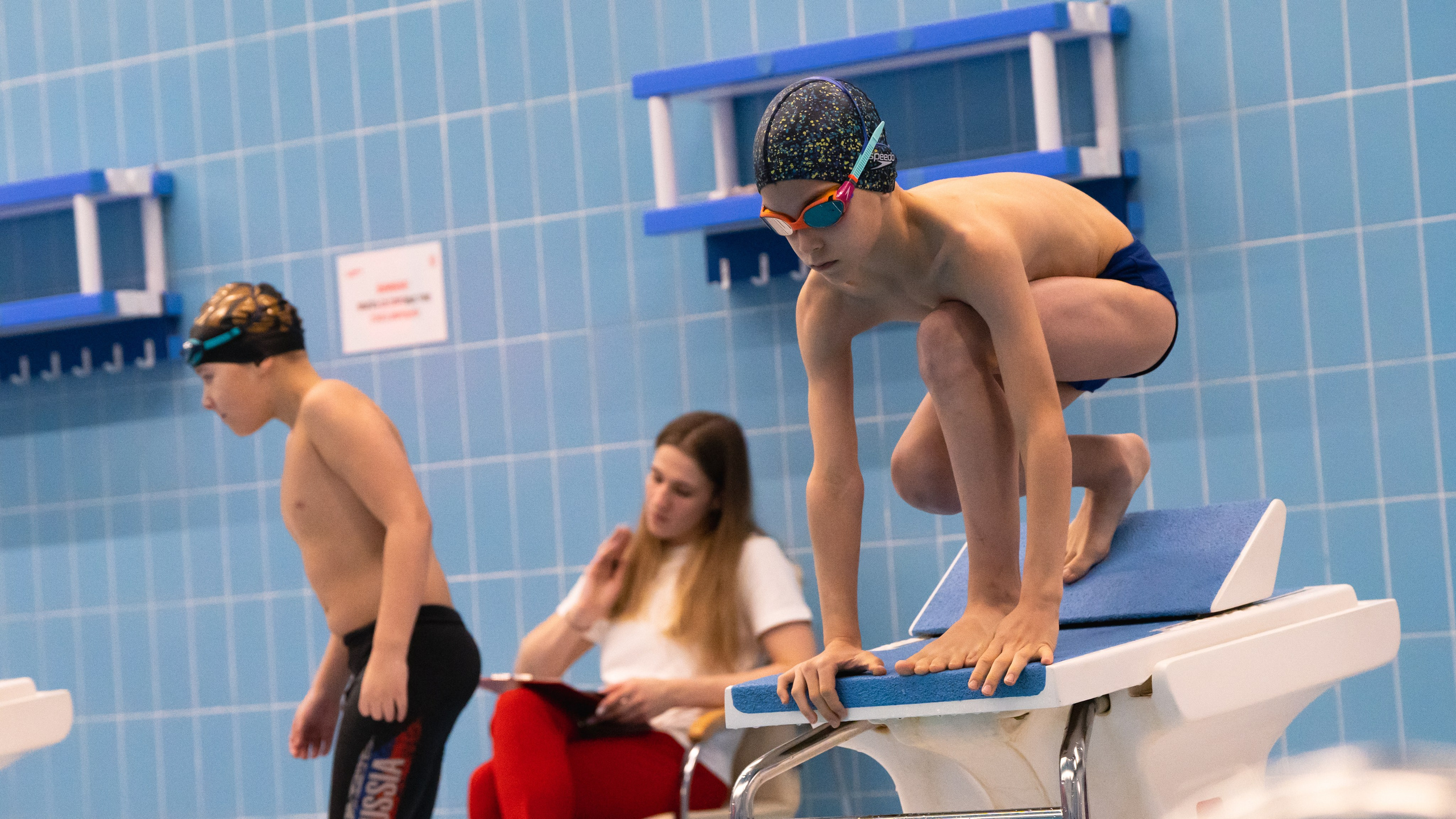 Открытый новогодний турнир по плаванию «Сила воды», 2025. Фотограф и видеооператор Екатерина Гнатюк