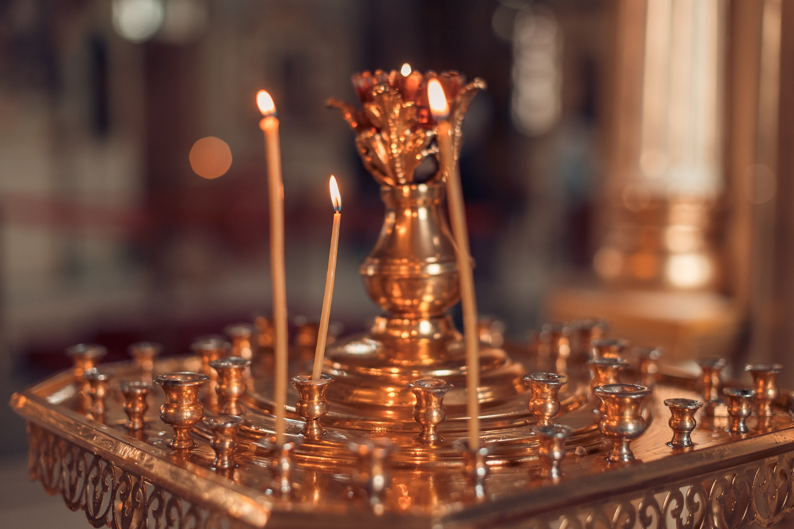 Таинство Крещения Марии в соборе Покрова Божьей Матери. Главная