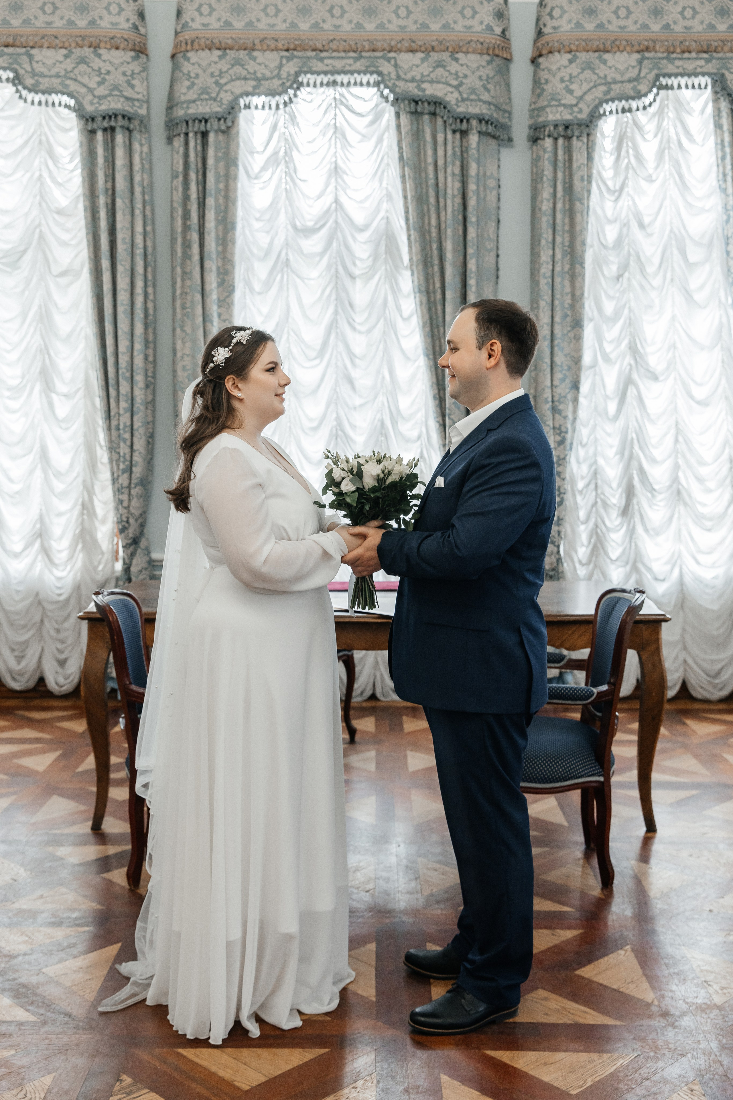 Анастасия и Никита | Библиотека им. Боголюбова. Фотограф Москва Шептаев Артём