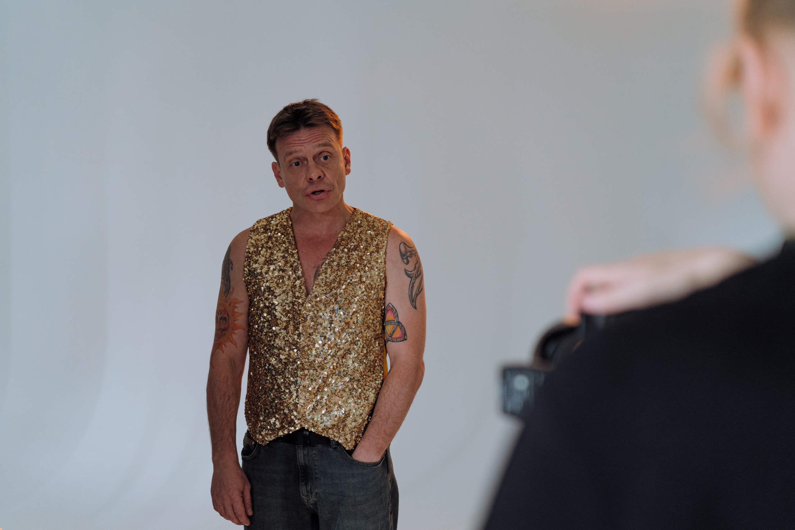 Бэкстейдж|СТС|Папа Мия. Творческий и репортажный фотограф в Москве Клим Долгов