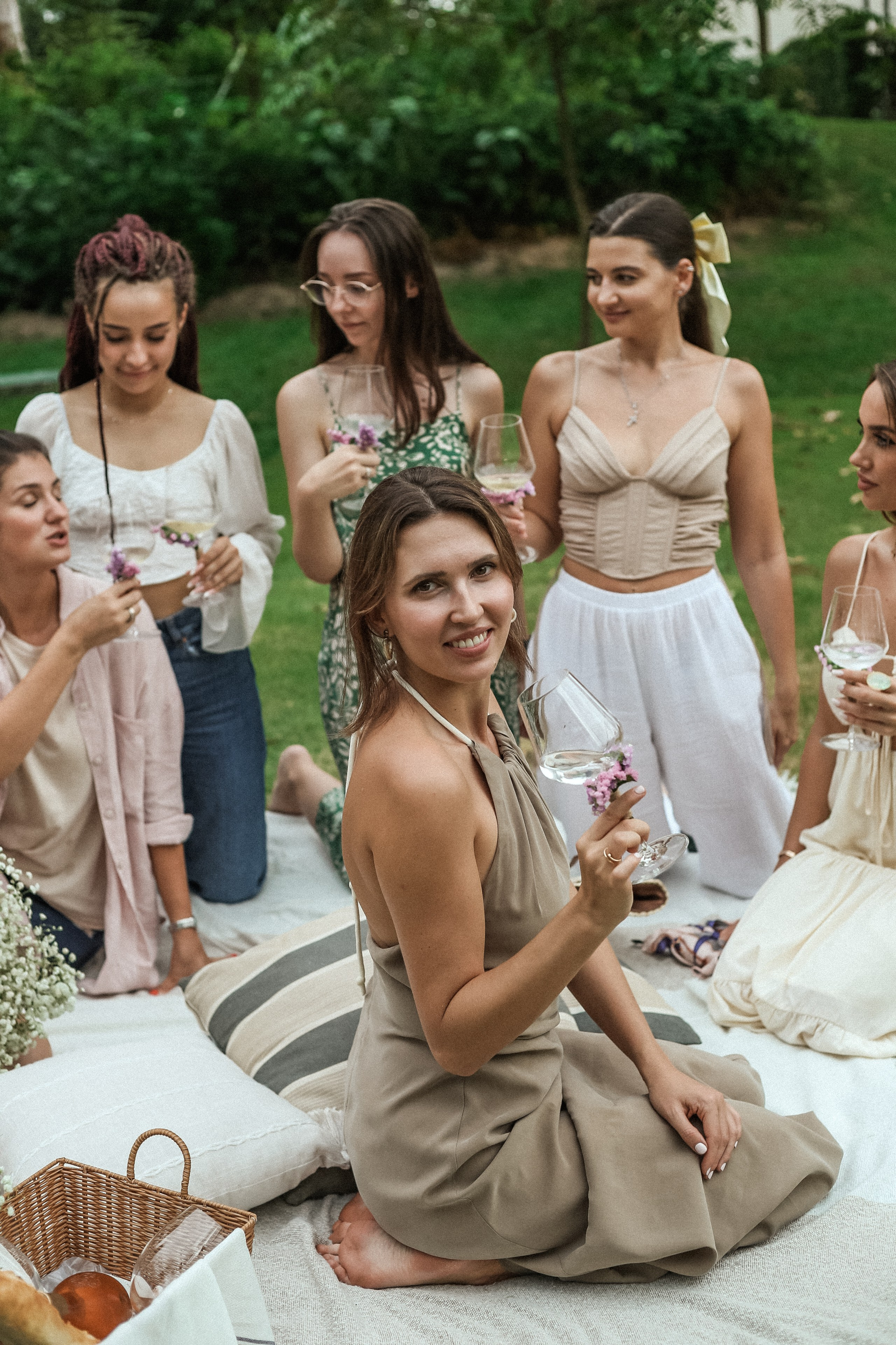 Винный Девичник в стиле Прованс. Фотограф и видеограф Анна Домашенко