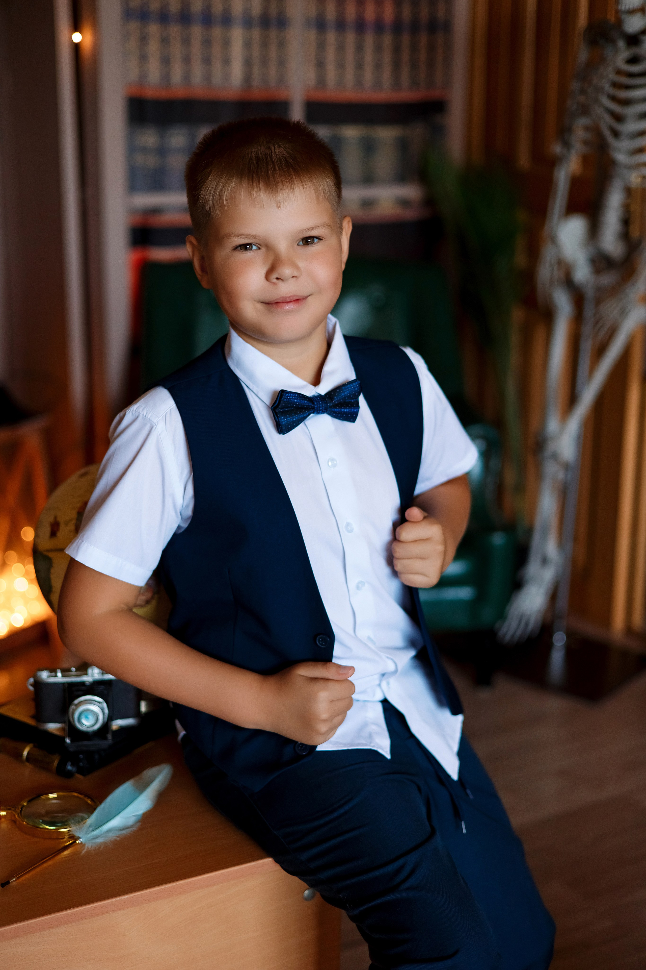 4 класс фотосессия в фотостудии. Фотограф Любовь Корниенко, Примоский край