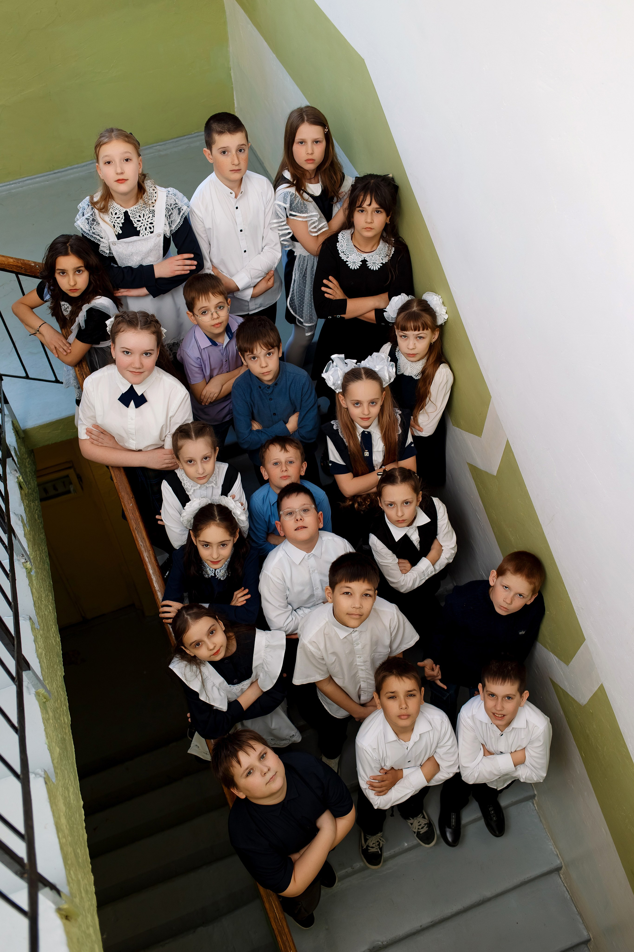 4 класс с. Барабаш. Фотограф Любовь Корниенко, Примоский край