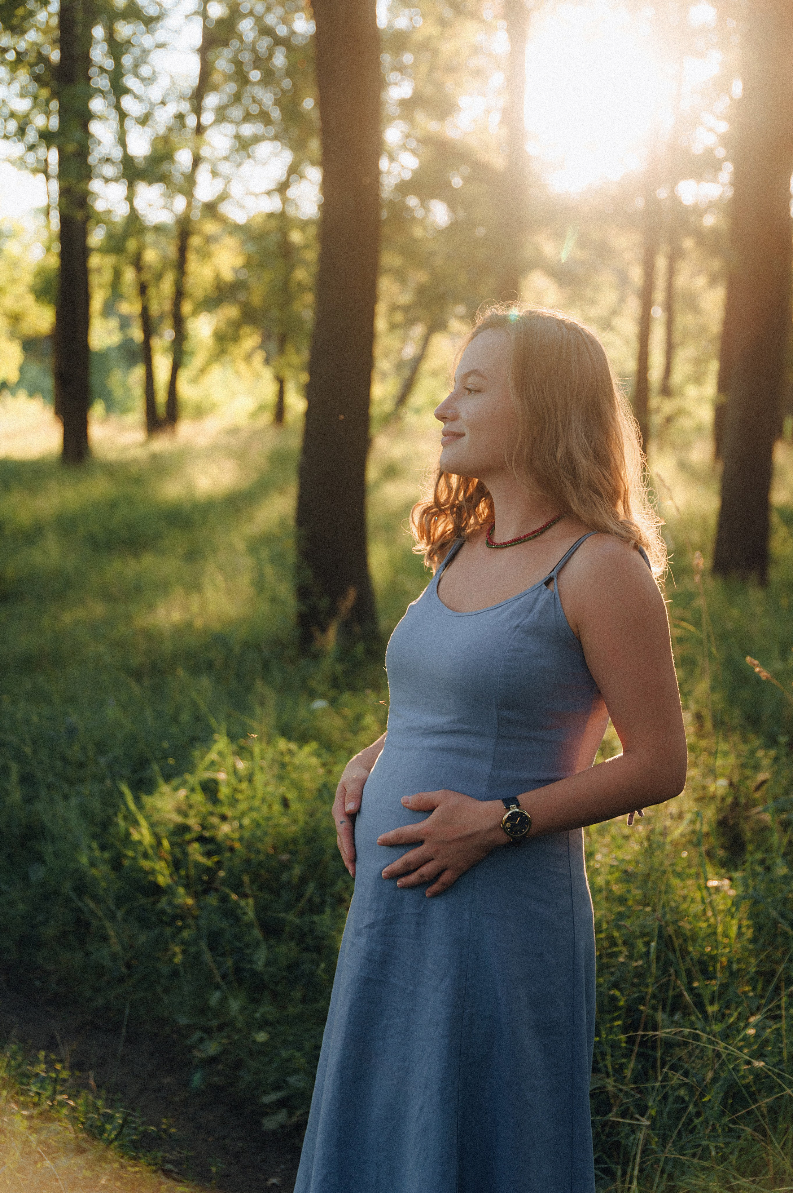 Лес.закат.Вика и Денис. Детский и семейный фотограф Катерина Мишина