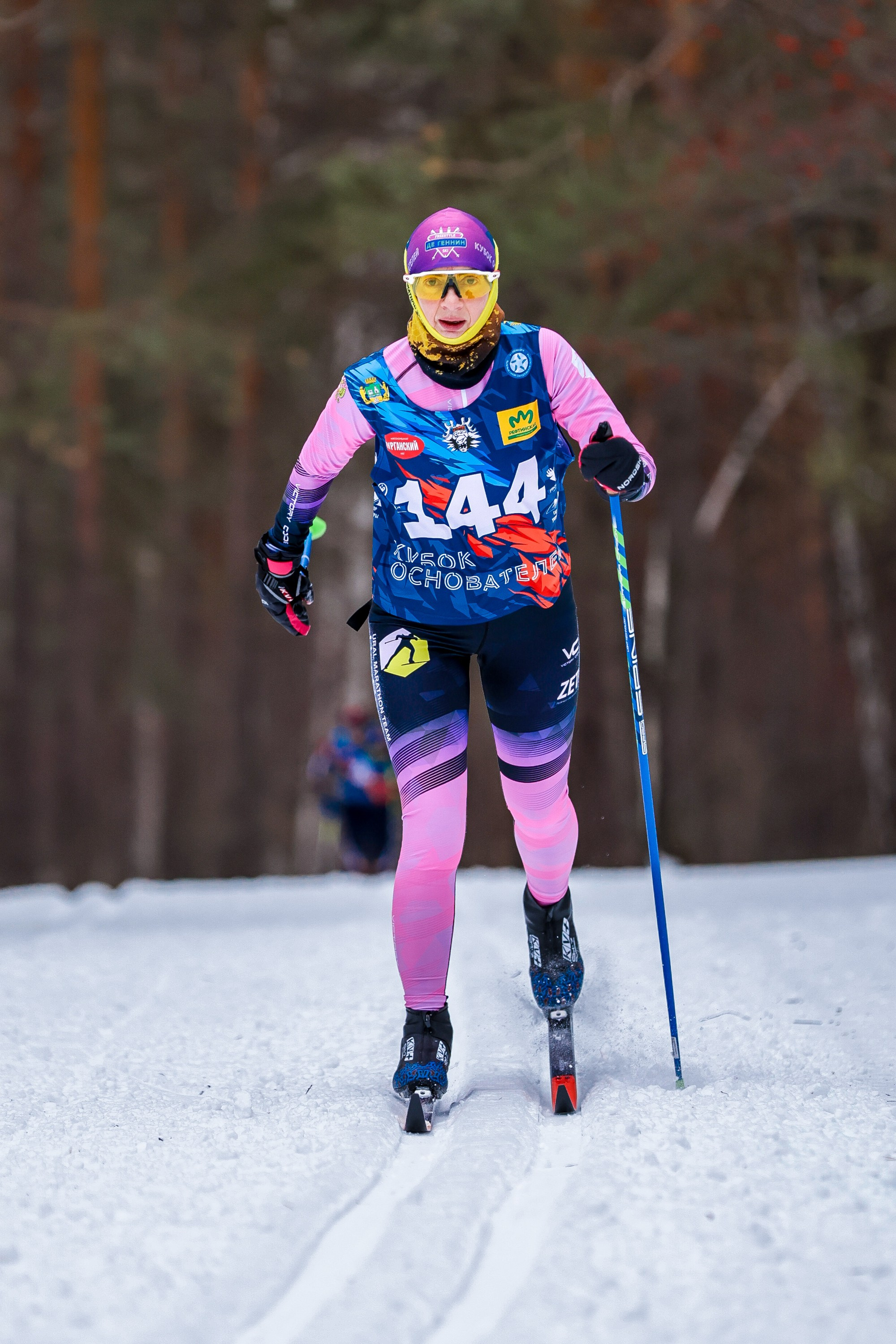 Лыжные гонки. Спортивный и репортажный фотограф в Екатеринбурге Пустовая Аделя