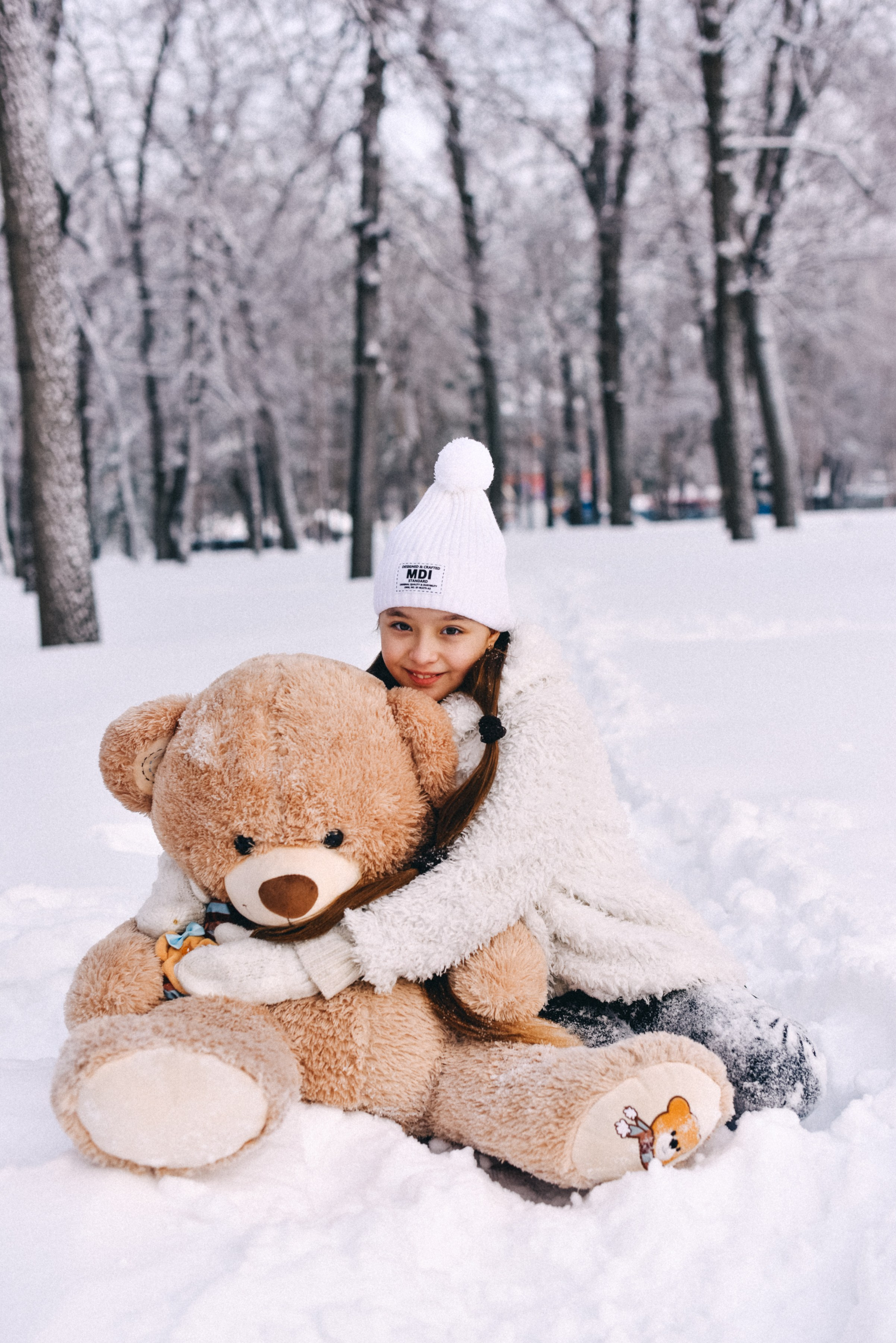 Девочки зима