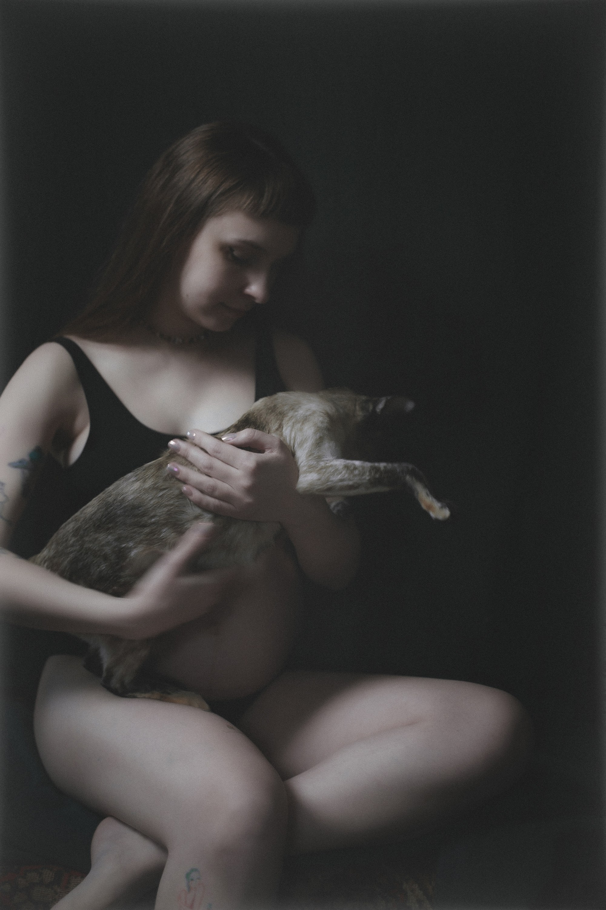 Катя. Домашняя студия. RawCat. Портретная фотография Екатеринбург