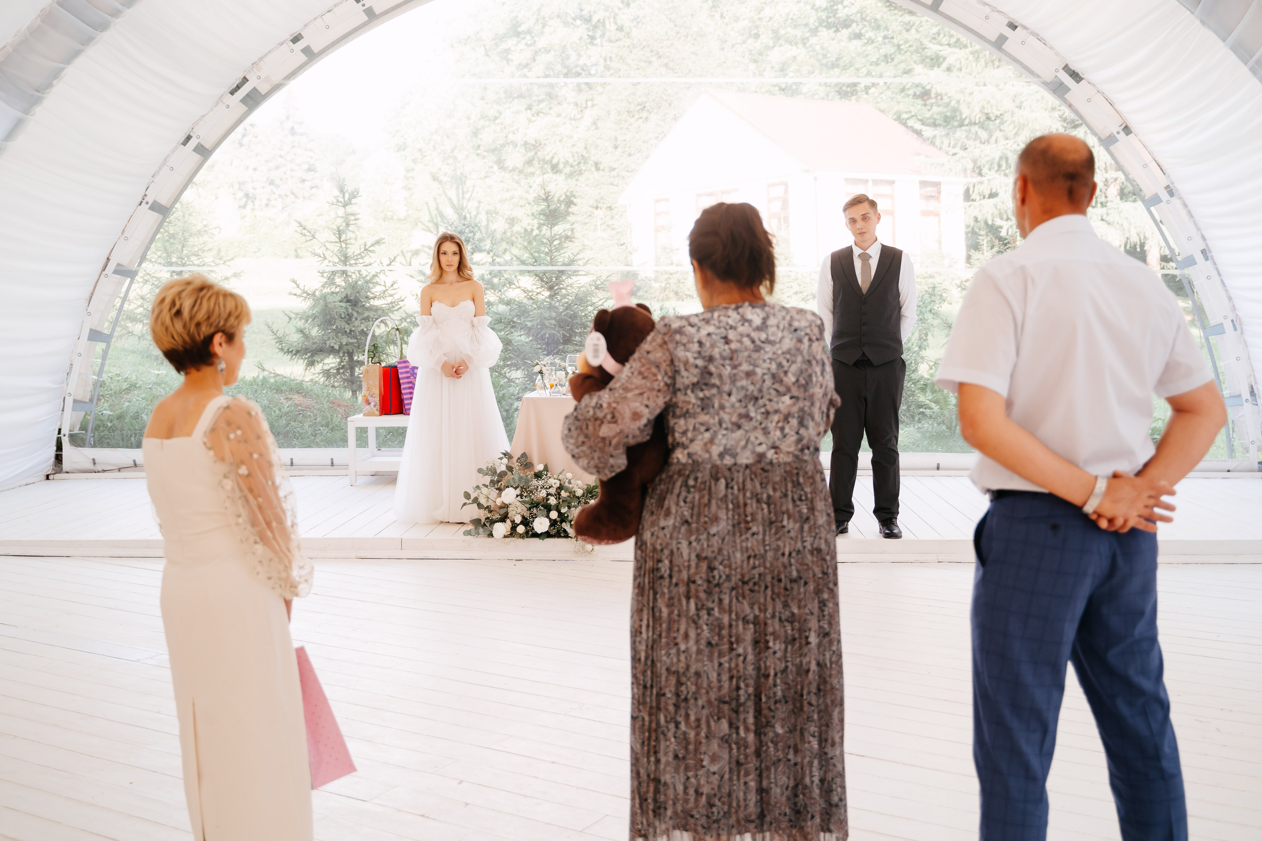 Свадьба загородом в Москве