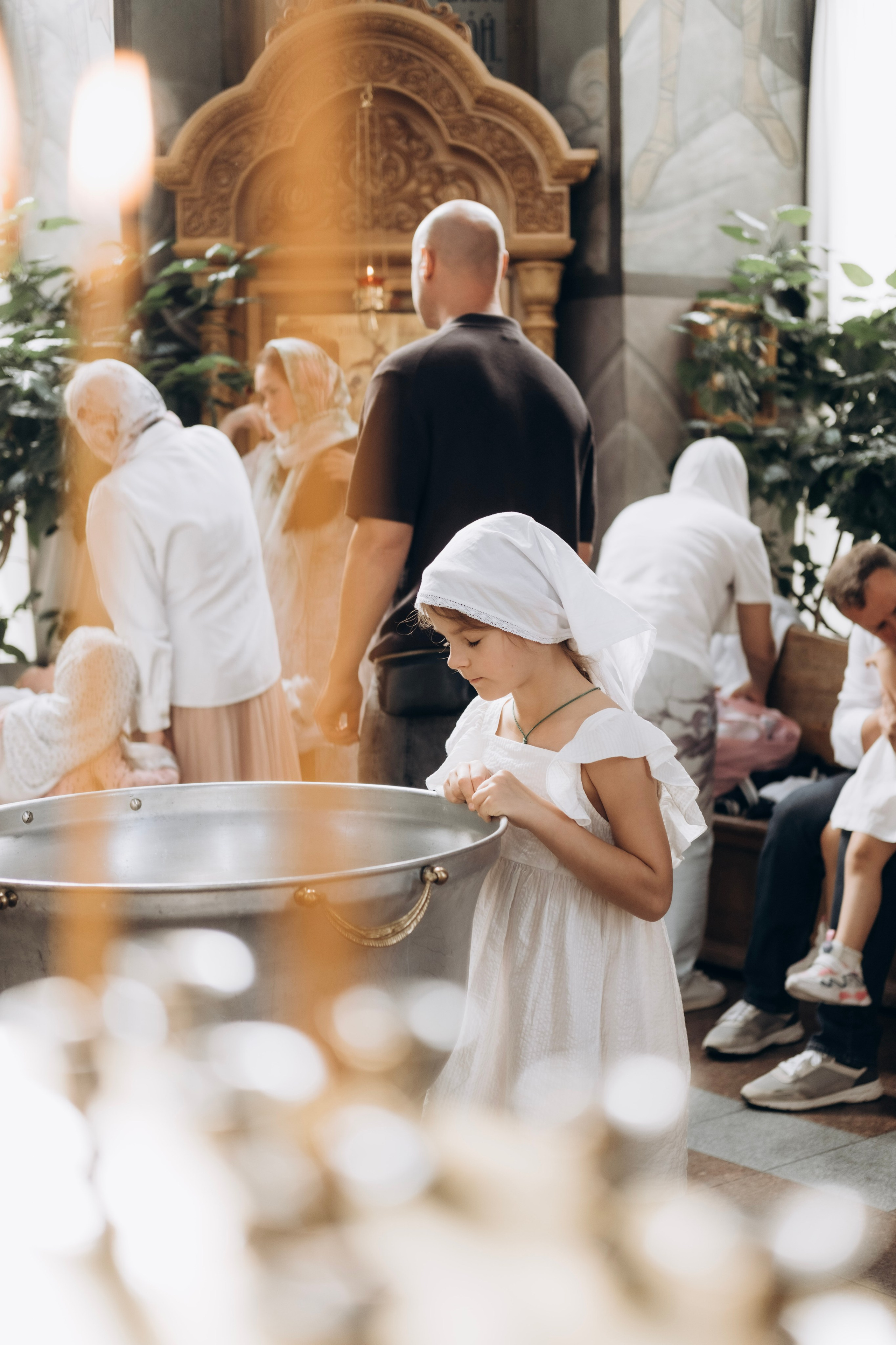 Таинство Крещения Есении. Главная