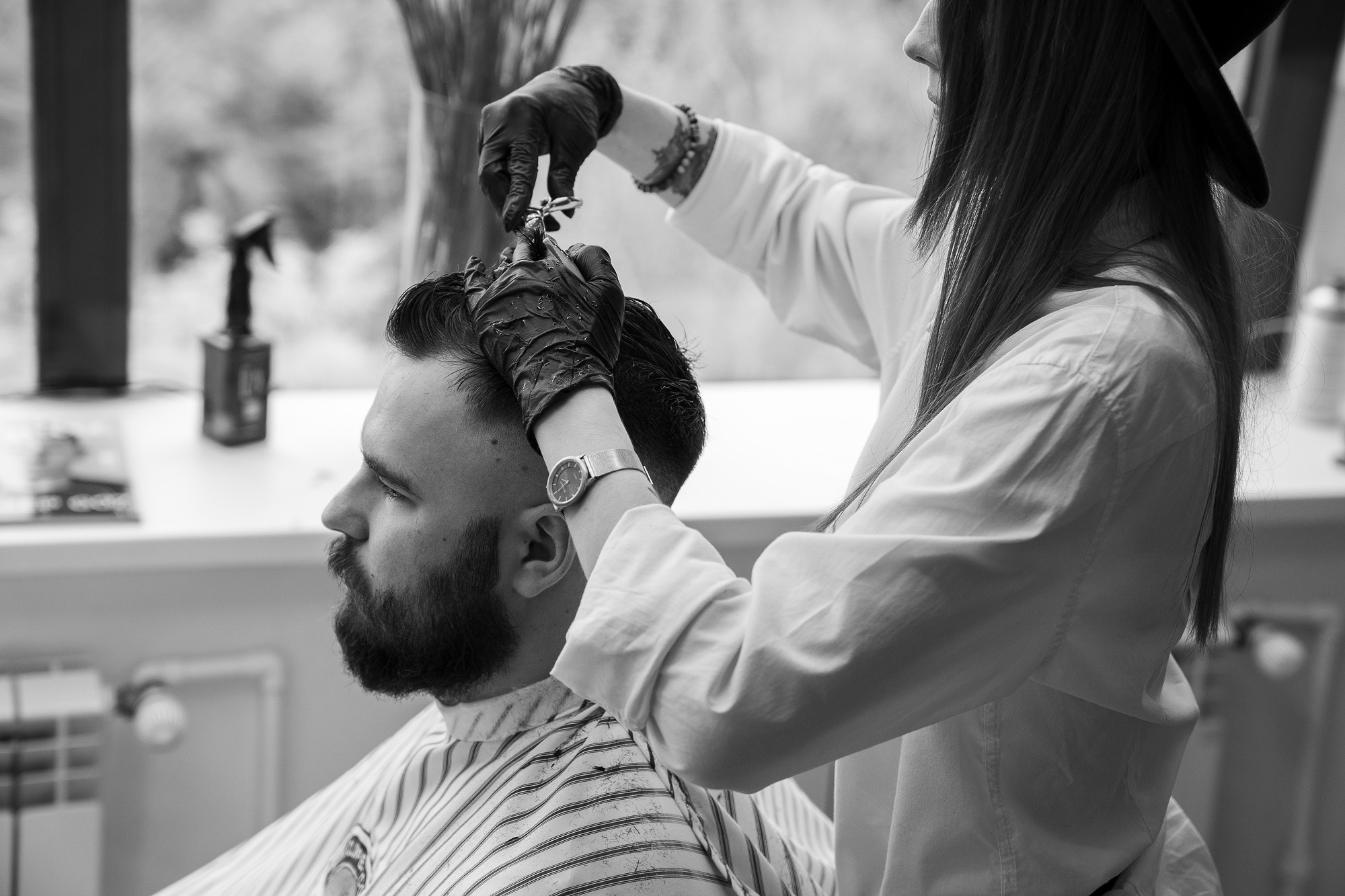 Барбершоп RED CUT. Фотография для бизнеса, экспертов и контент съемка