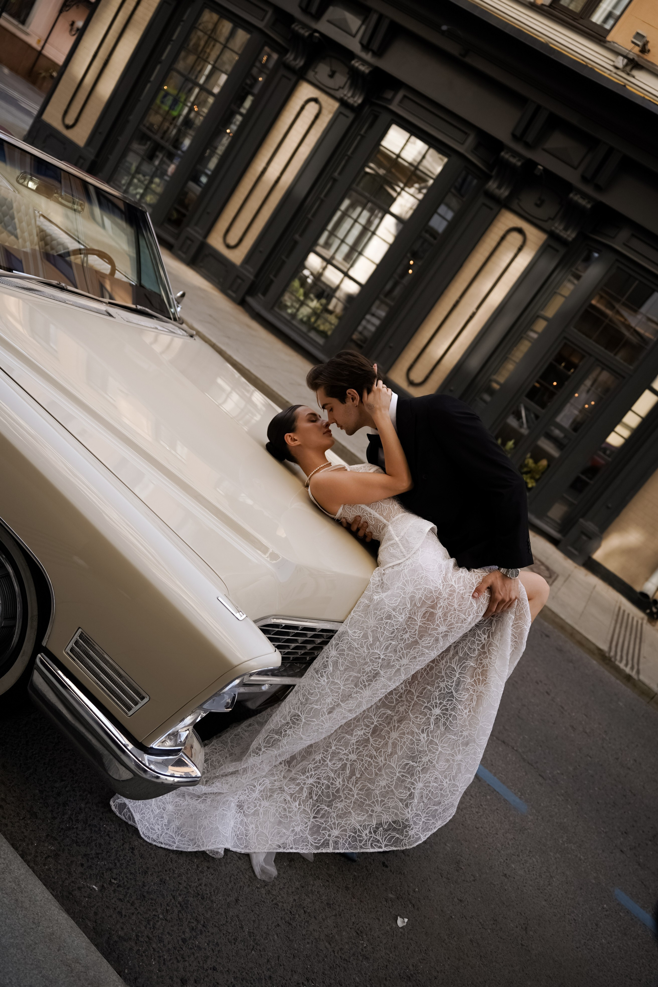 Свадебная Фотосессия с кабриолетом в Москве