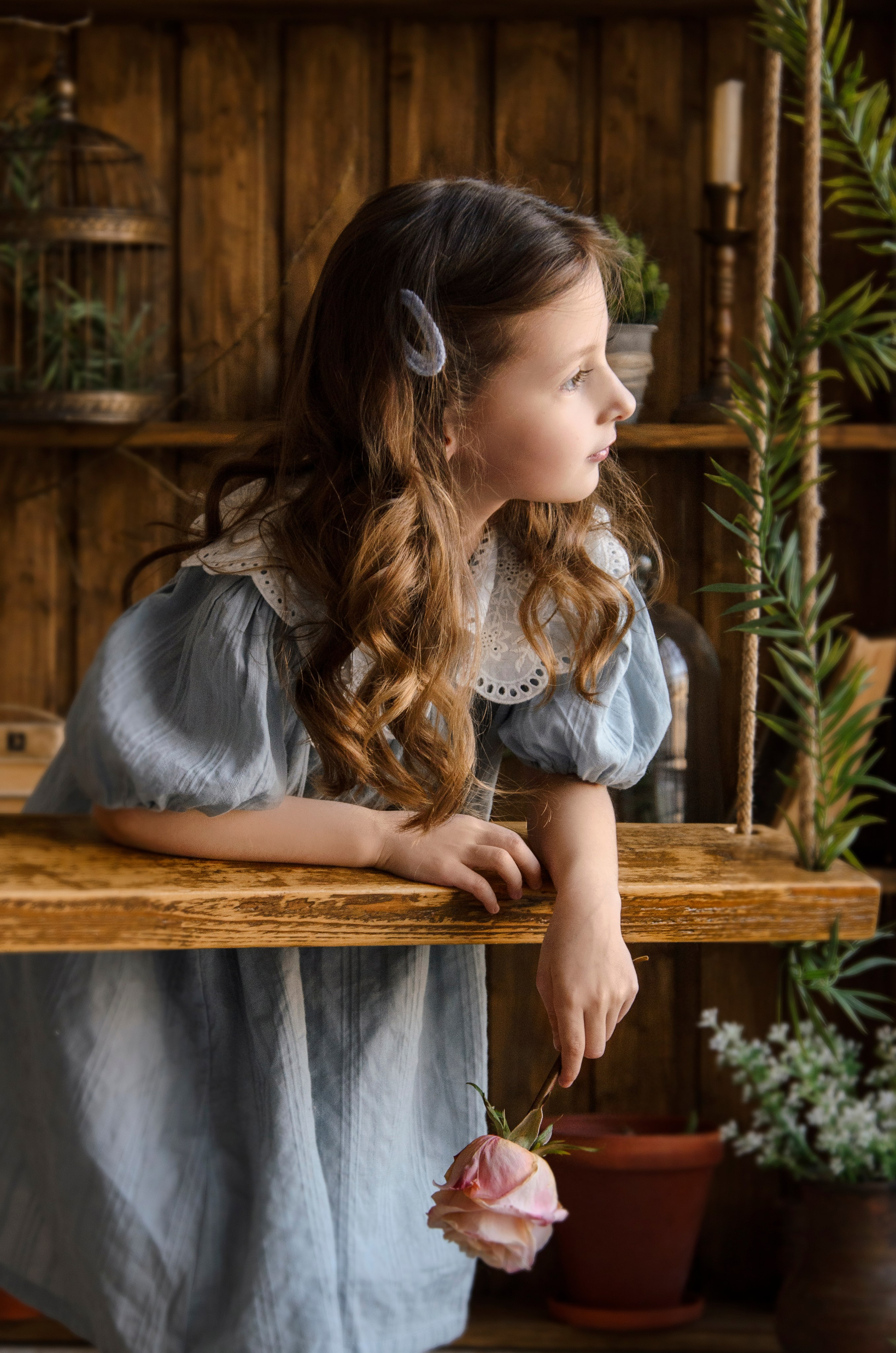 Маленькая садовница. Фотографы в Тюмени Андрей и Лидия Войвод