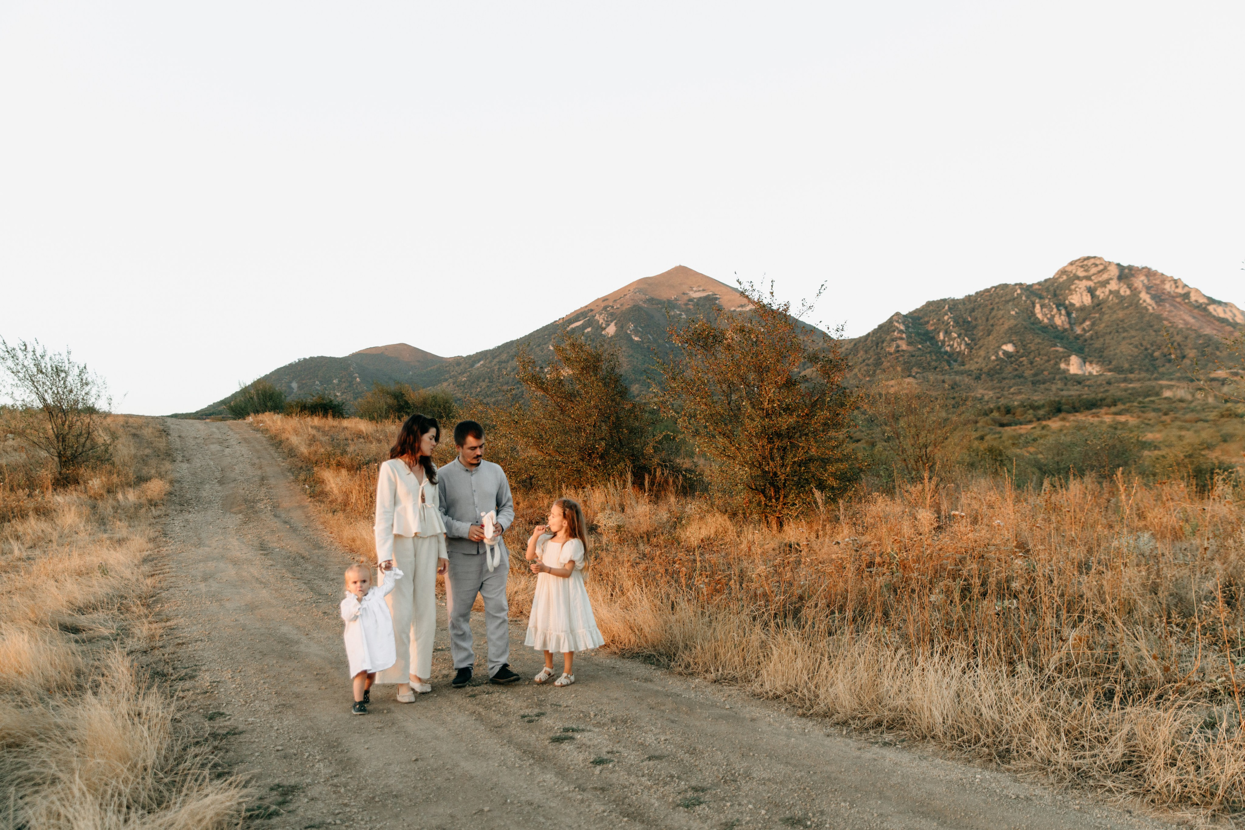 Ксюша и Кирилл с малышками. Портфолио