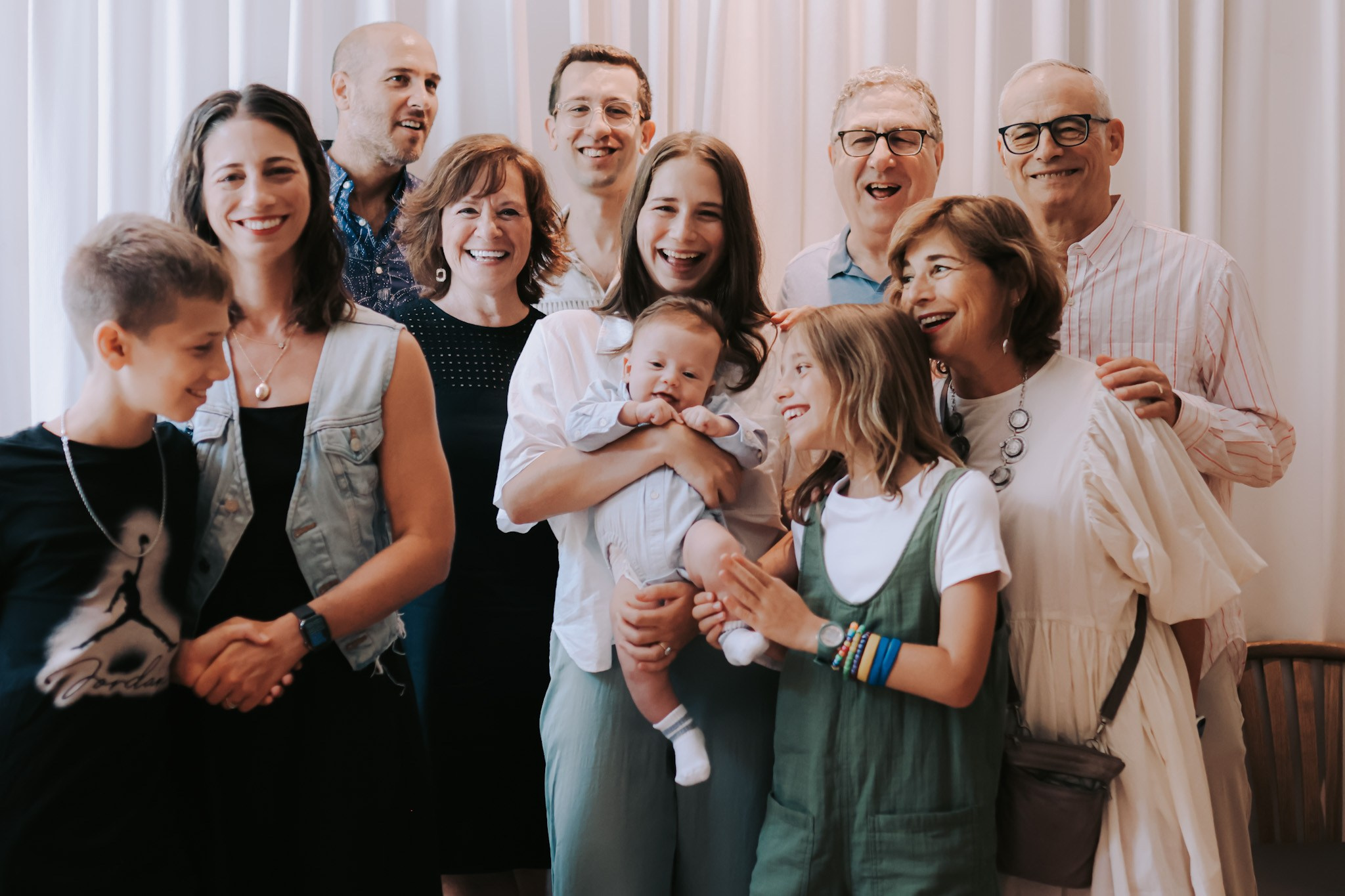 Baby celebration, September 2025. Photographer in Israel Alice Milchin