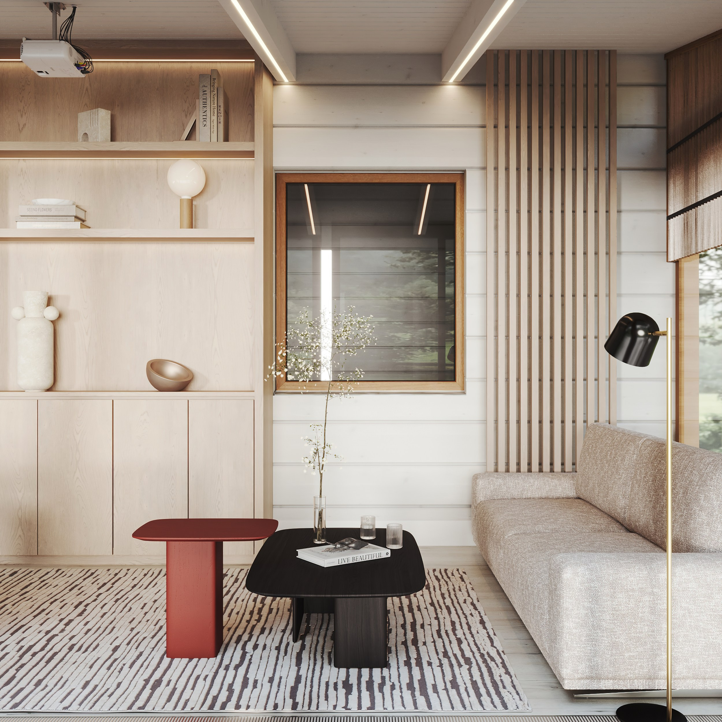 Веранда в загородном доме. Интерьерный 3Д Визуализатор Маргарита Оберемко