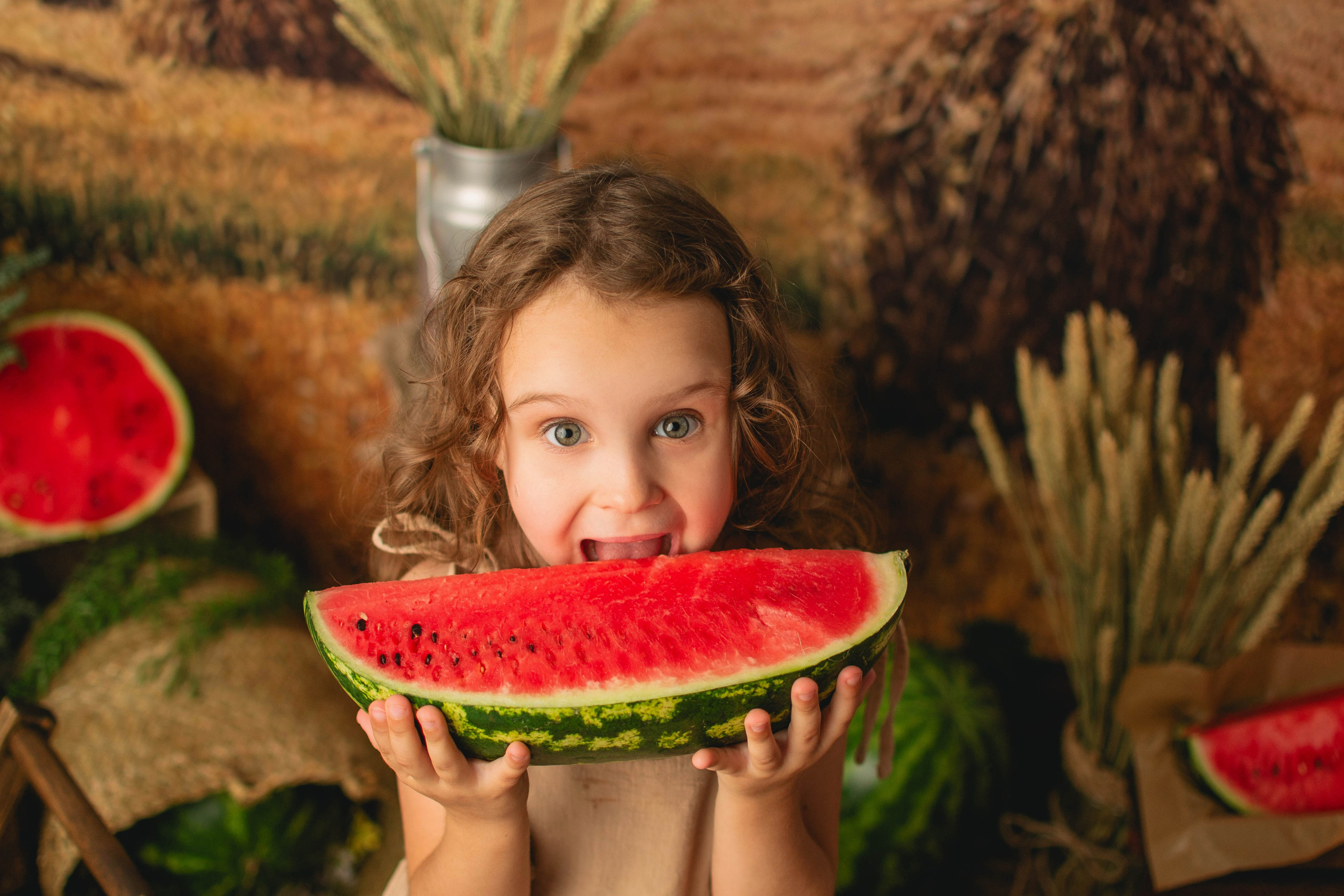 Арбузный 2024. Фотограф новорождённых в Санкт-Петербурге Наталья Булгакова