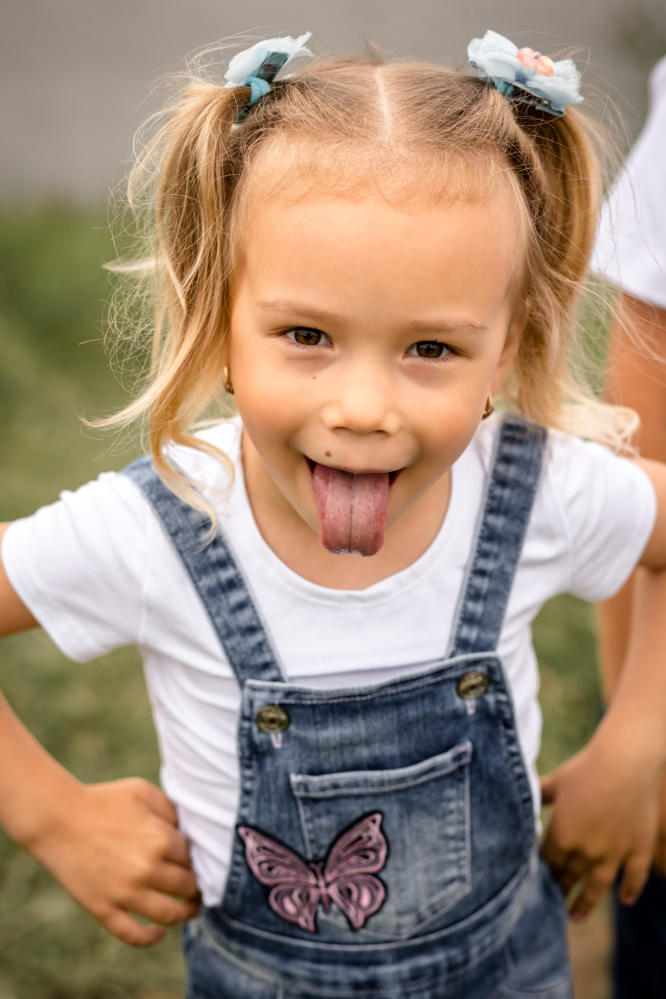 Катя с детками