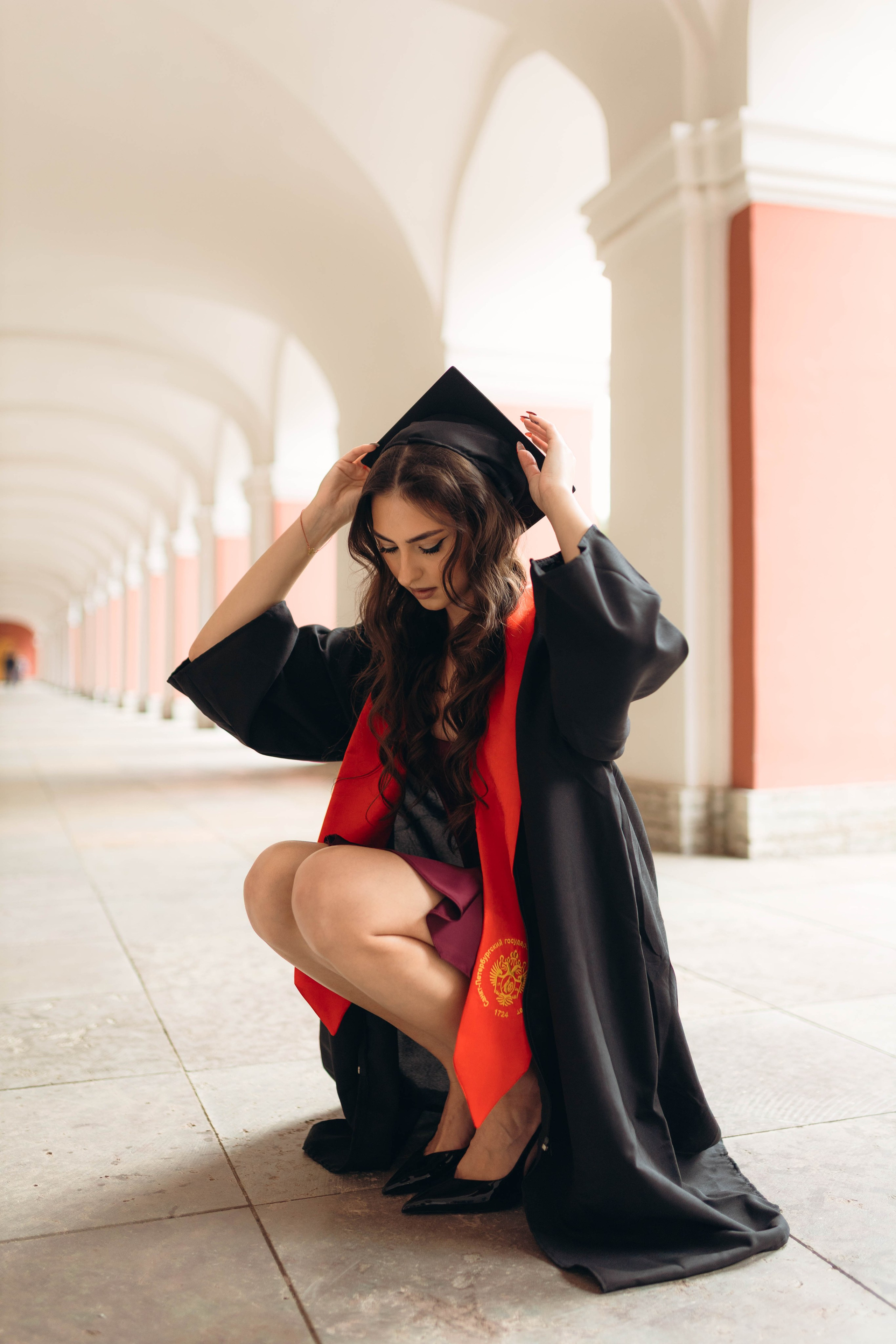 Съемка в университете. Фотограф в Санкт-Петербурге Полина