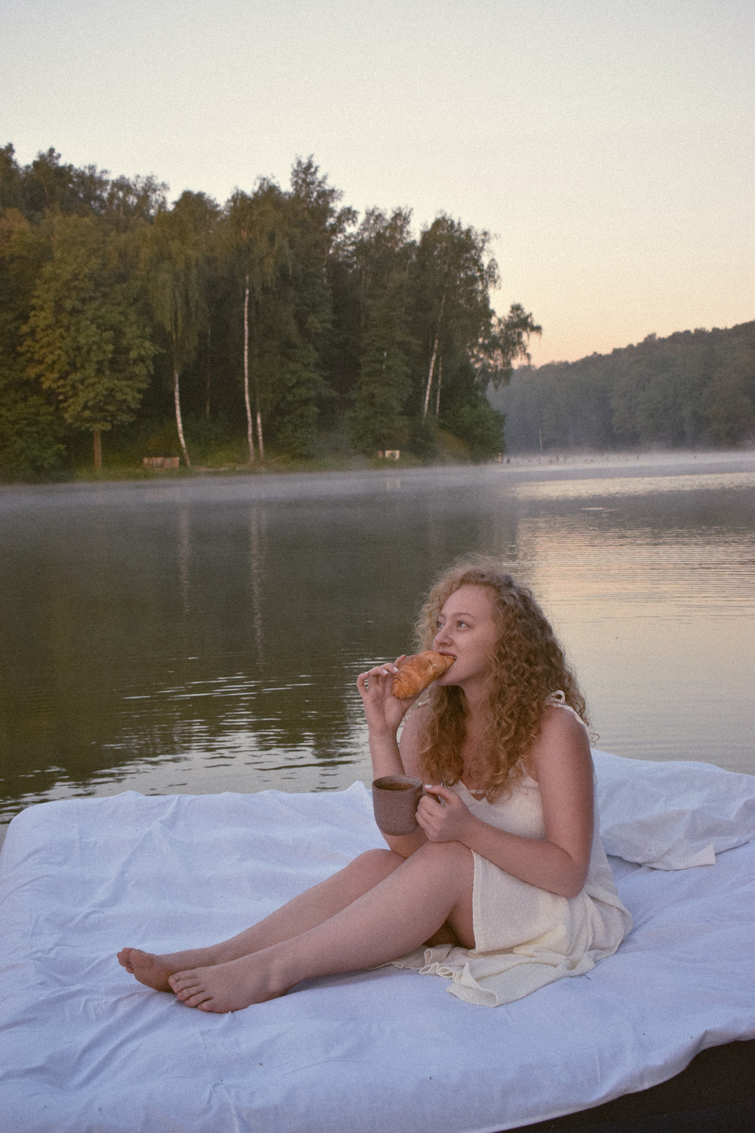 Утро на озере. Фотограф Москва