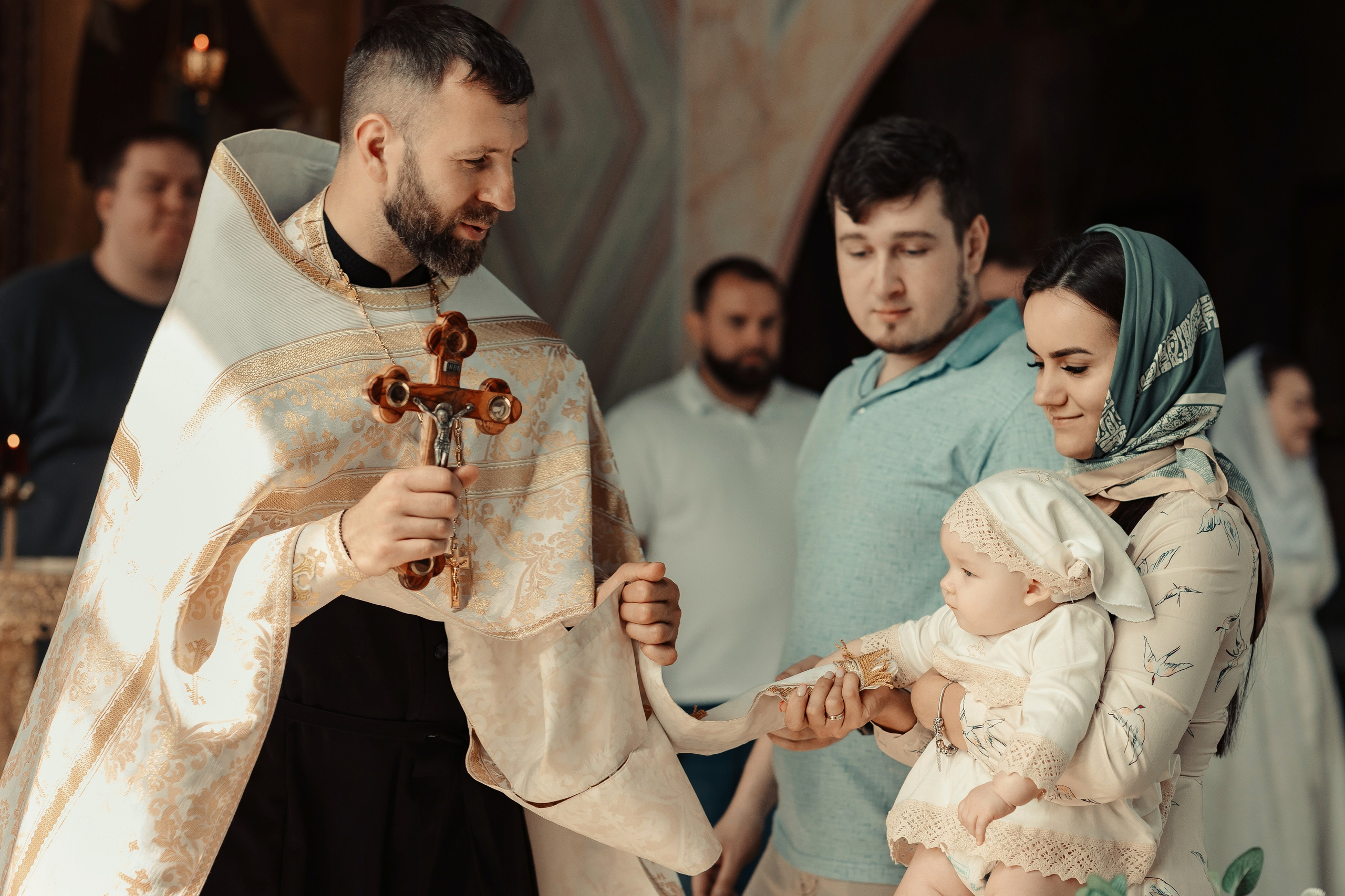 Фото съемка таинства крещения в Нижнем Новгороде. Алексей Шаров — свадебный и репортажный фотограф в Нижнем Новгороде