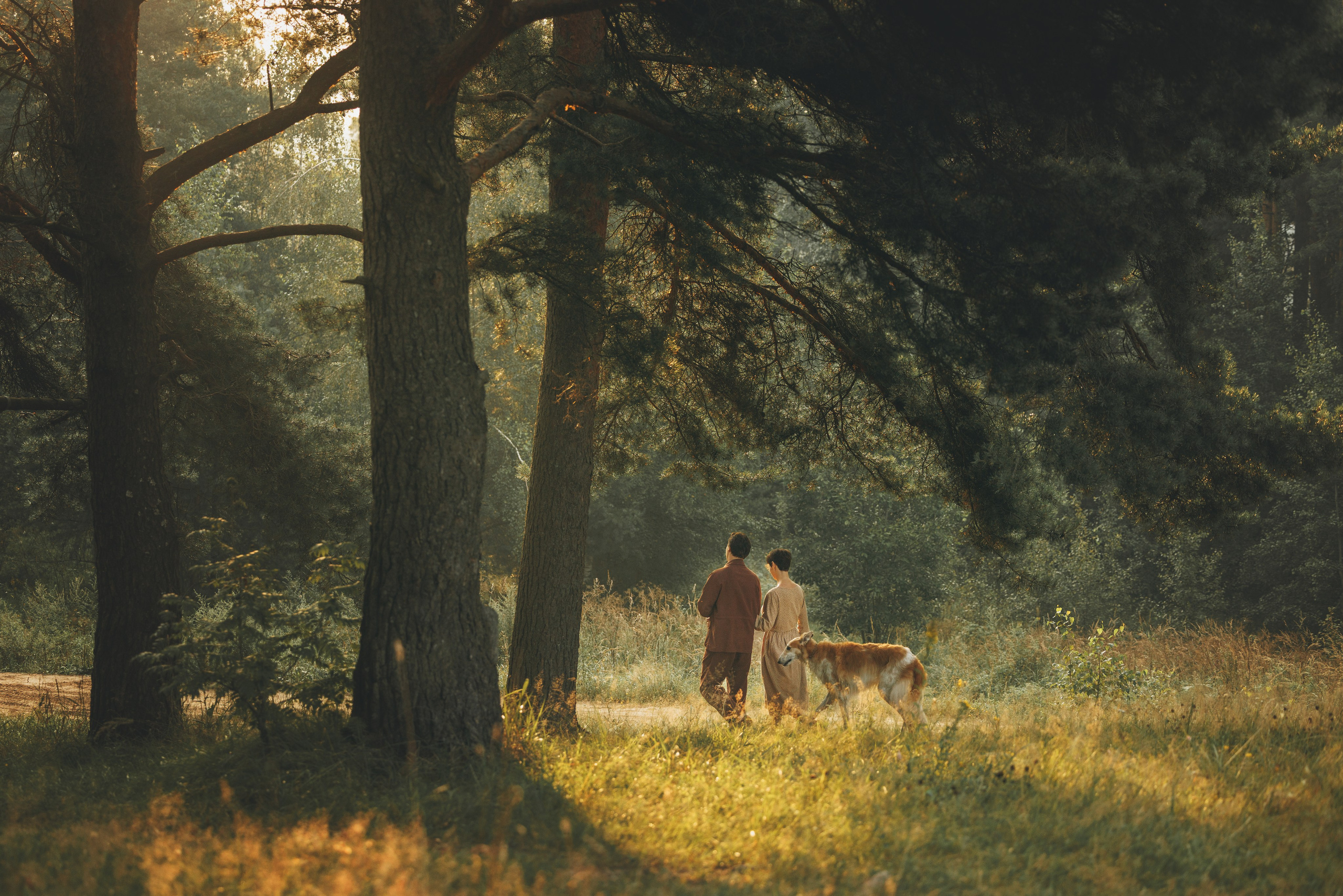 Сергей, Оксана и Жара. Фотограф анималист Осипчикова Мария