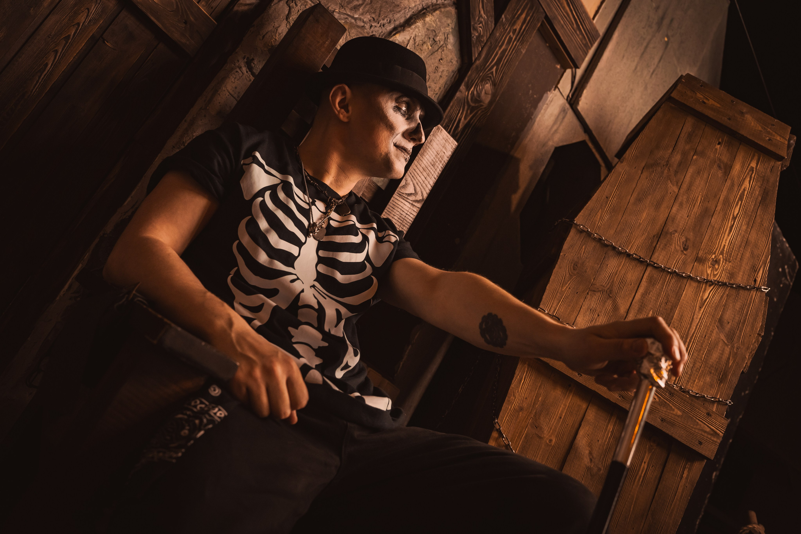 Группа NAGART в таверне. Репортажный фотограф Анастасия Рубцова