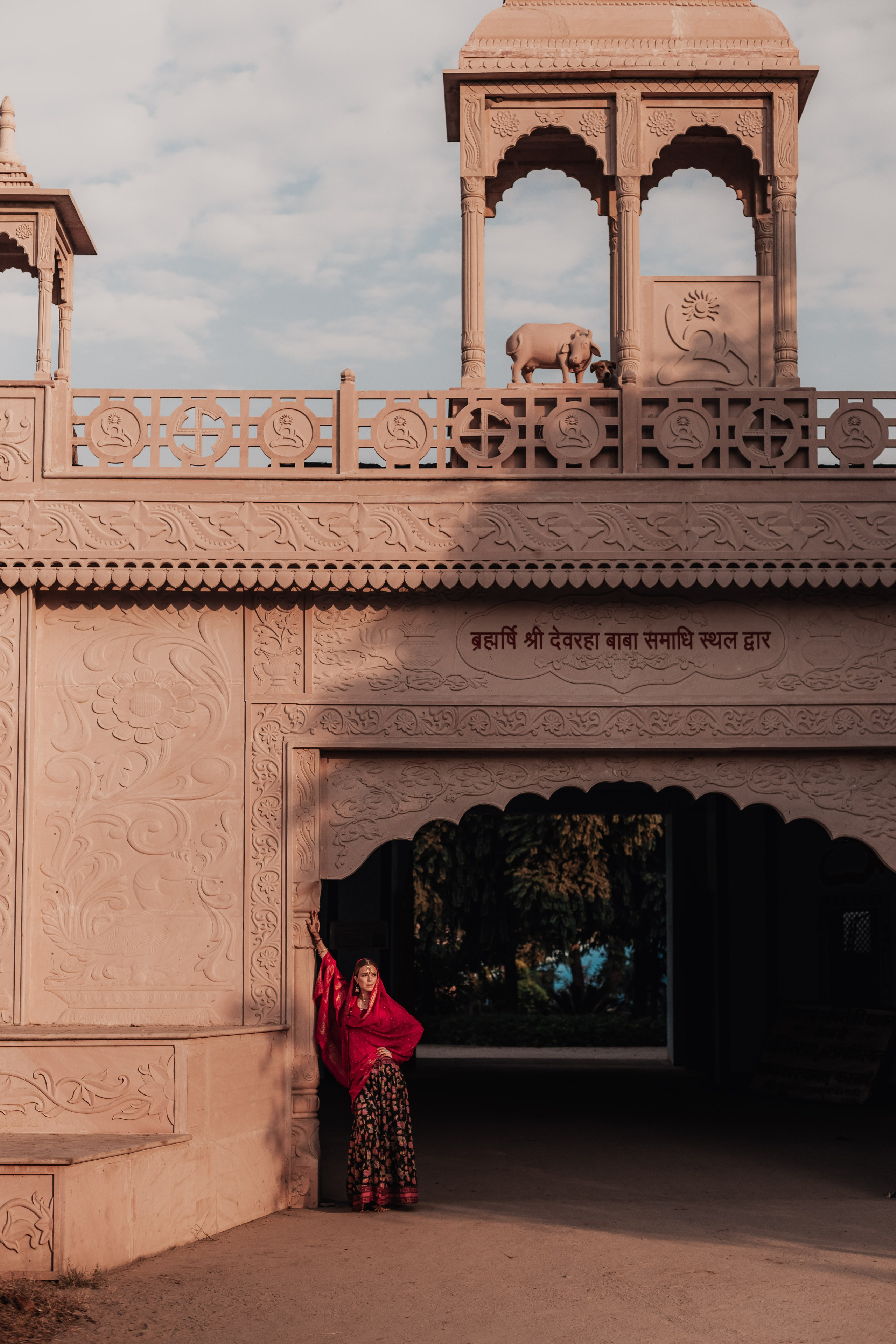 Devraha Baba Ji Ashram in Vrindavan. Мариам Багдасарян