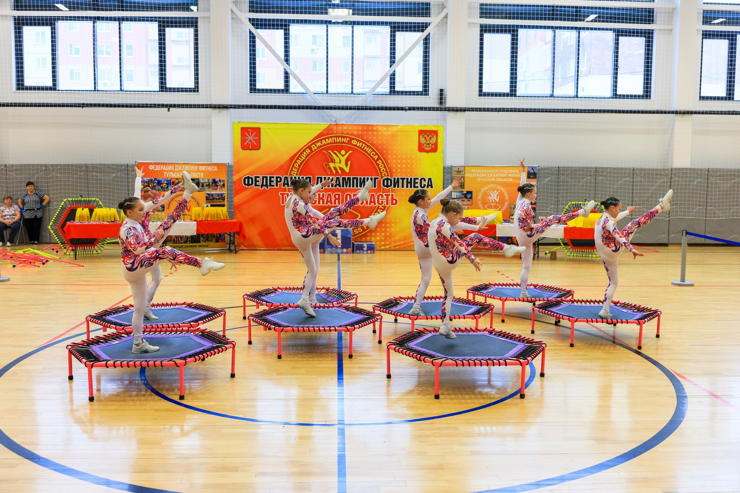 Фитнес Джампинг Соренования ЦФО. Фотограф в Туле Крупский АнДРей. Фотостудия «КАДР71» в Туле