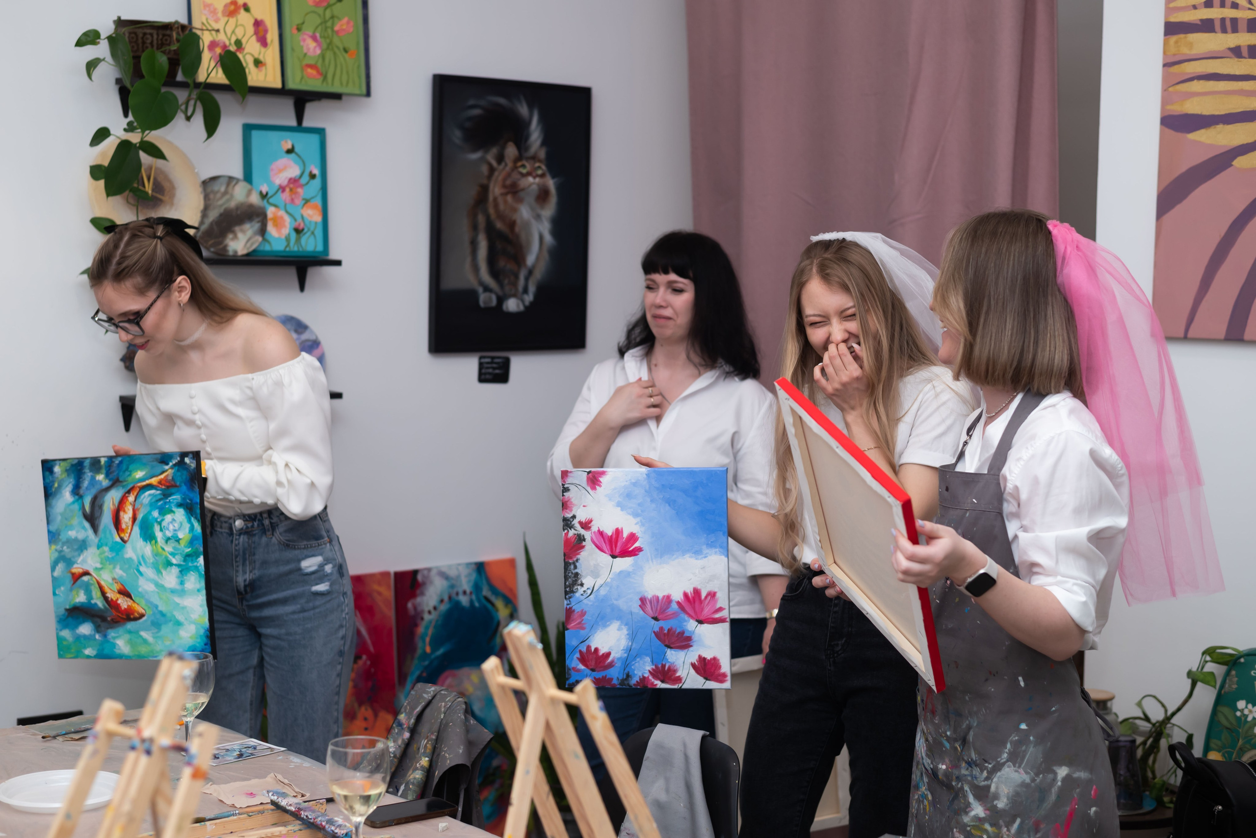 Красочный девичник. Event photographer from Moscow