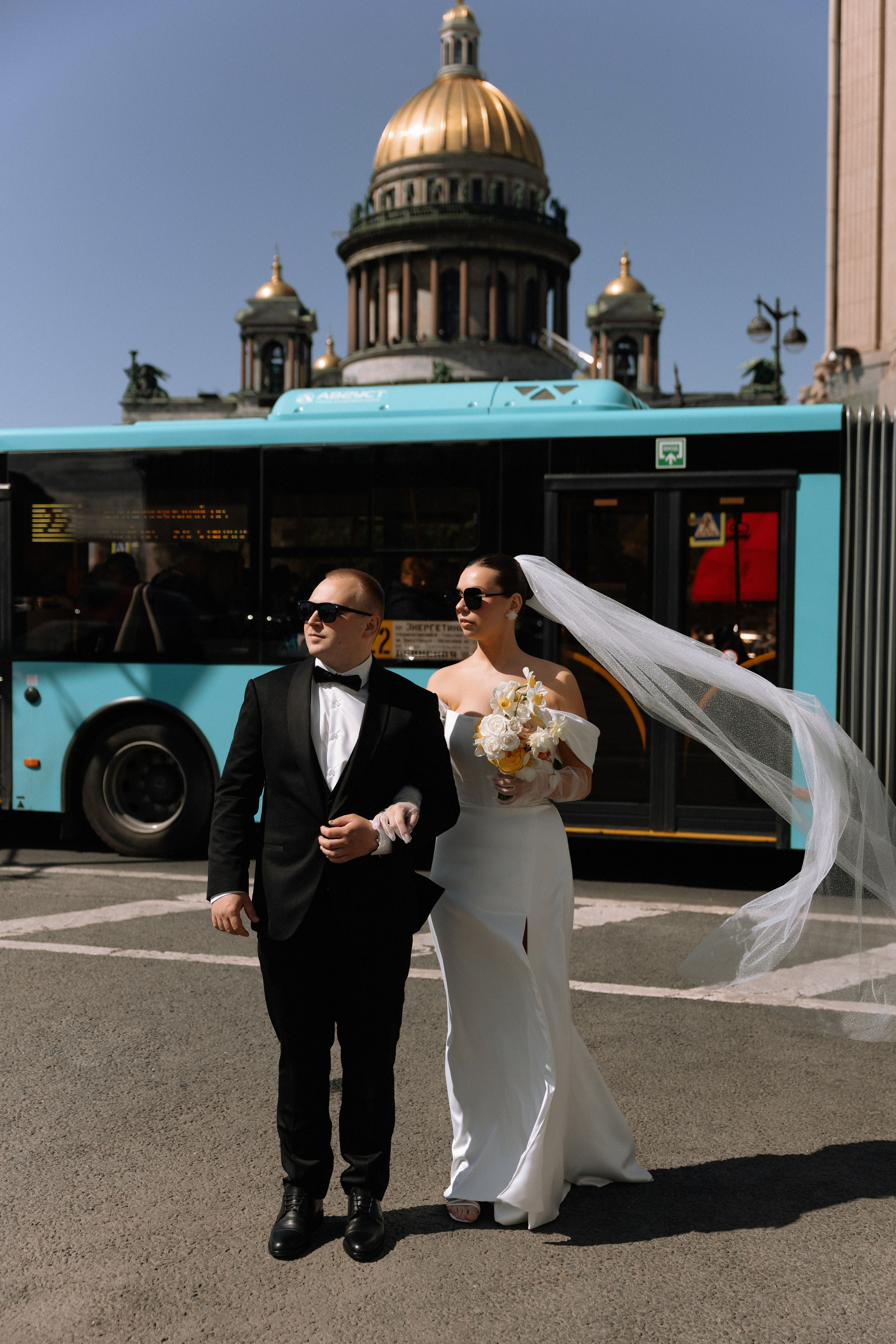 Полина и Денис. Свадебный фотограф в Санкт-Петербурге и в Москве Вероника Рябова