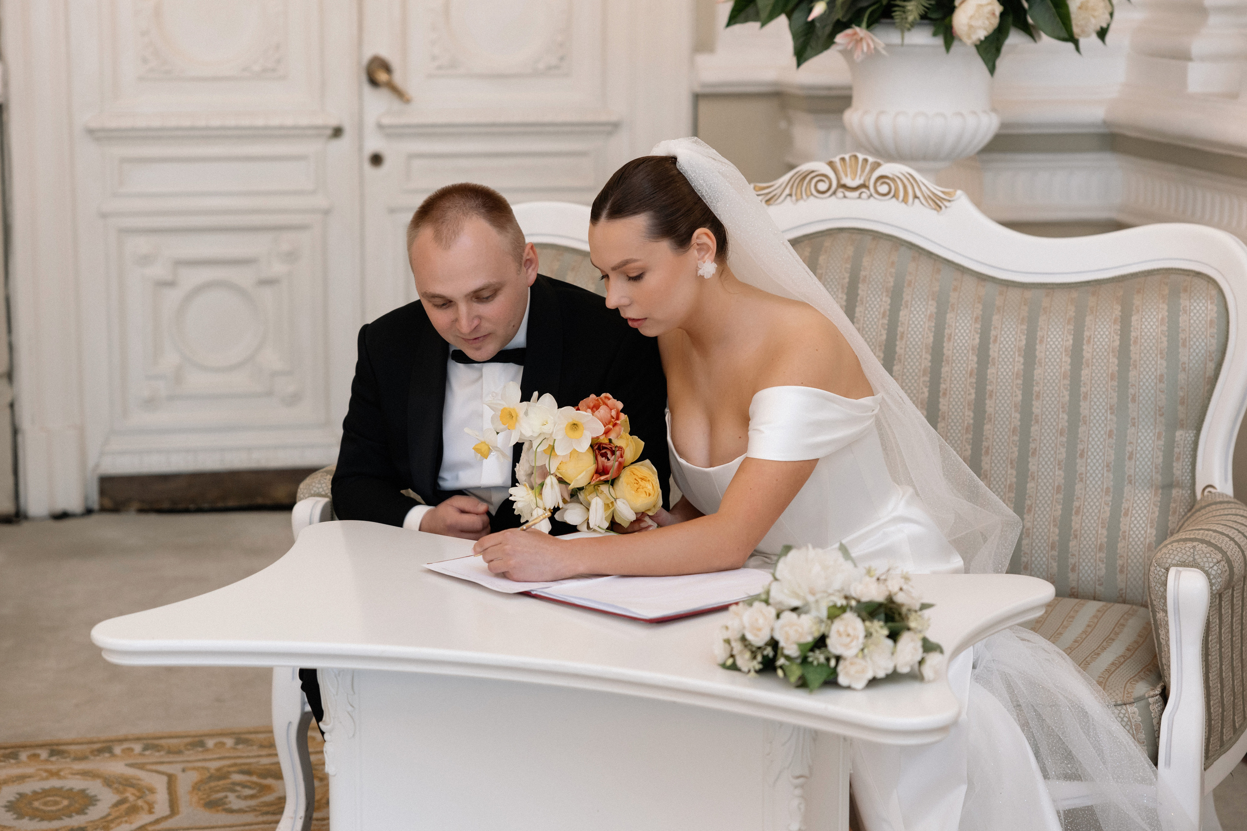 Полина и Денис. Свадебный фотограф в Санкт-Петербурге и в Москве Вероника Рябова