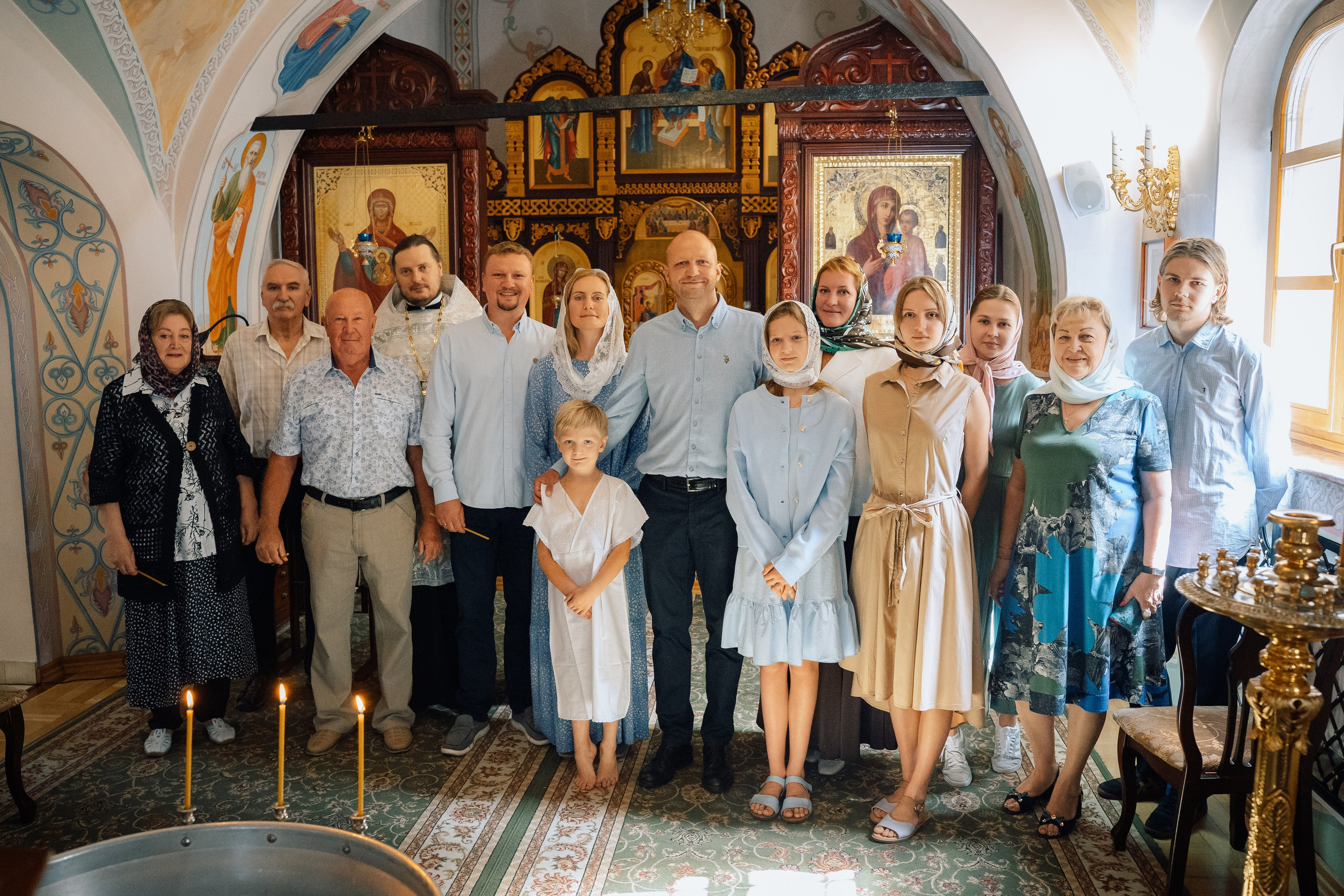 Крещение Марка. Фотограф Казакова Анастасия