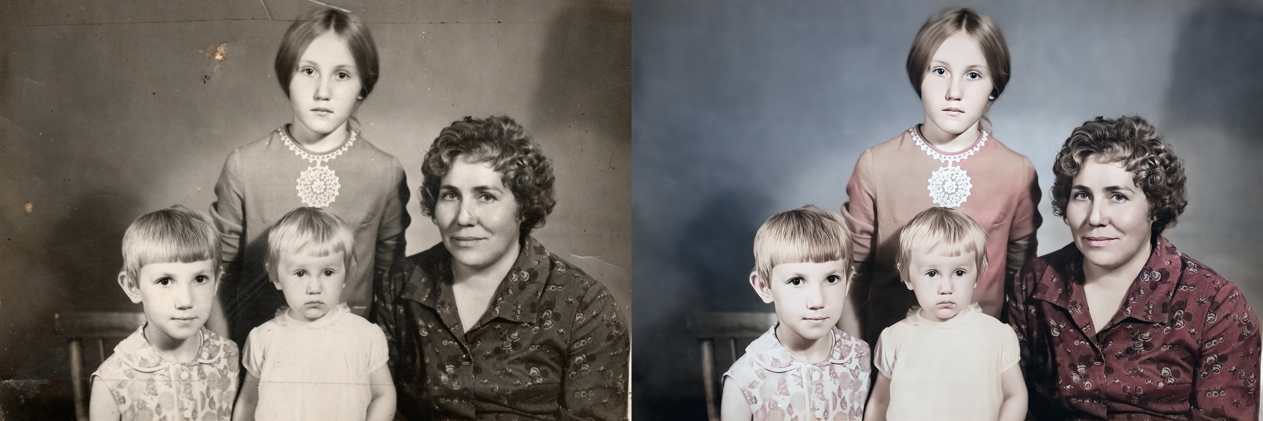 Реставрация. Реставрация фотографий Малышева Анна