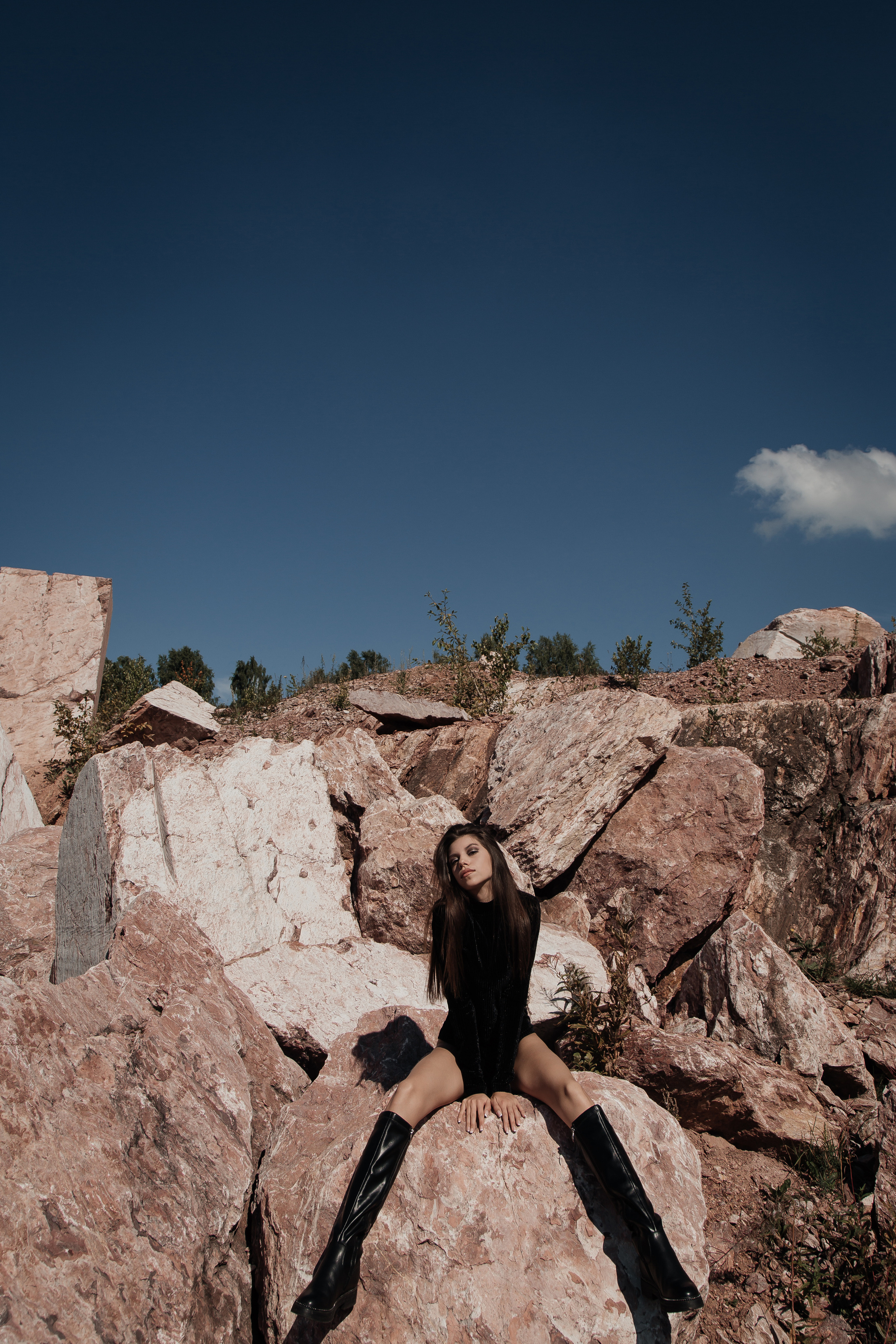 ФОТОСЕССИЯ НА МРАМОРНОМ КАРЬЕРЕ. Фотограф в Киселёвске Татьяна Трухалева