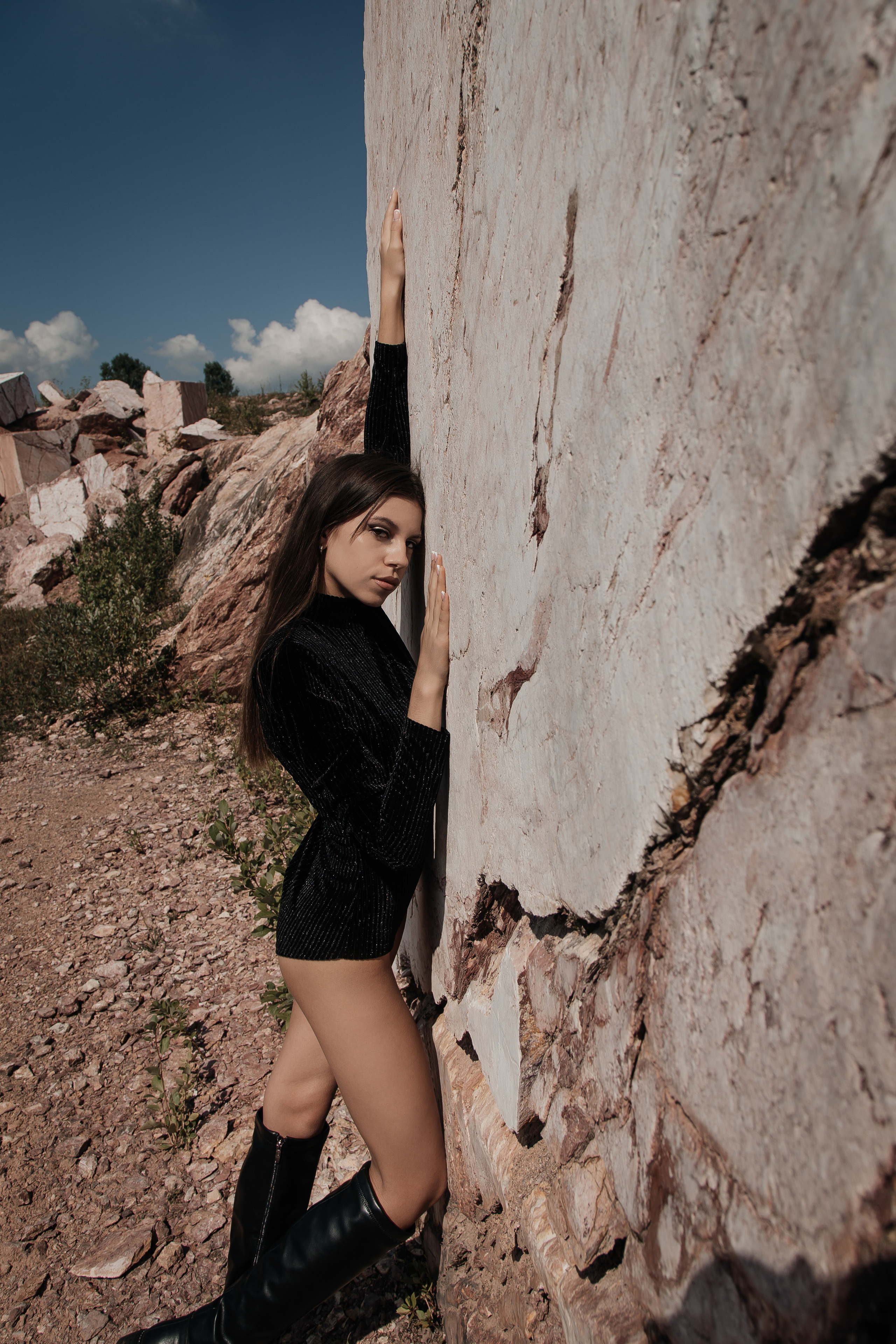 ФОТОСЕССИЯ НА МРАМОРНОМ КАРЬЕРЕ. Фотограф в Киселёвске Татьяна Трухалева