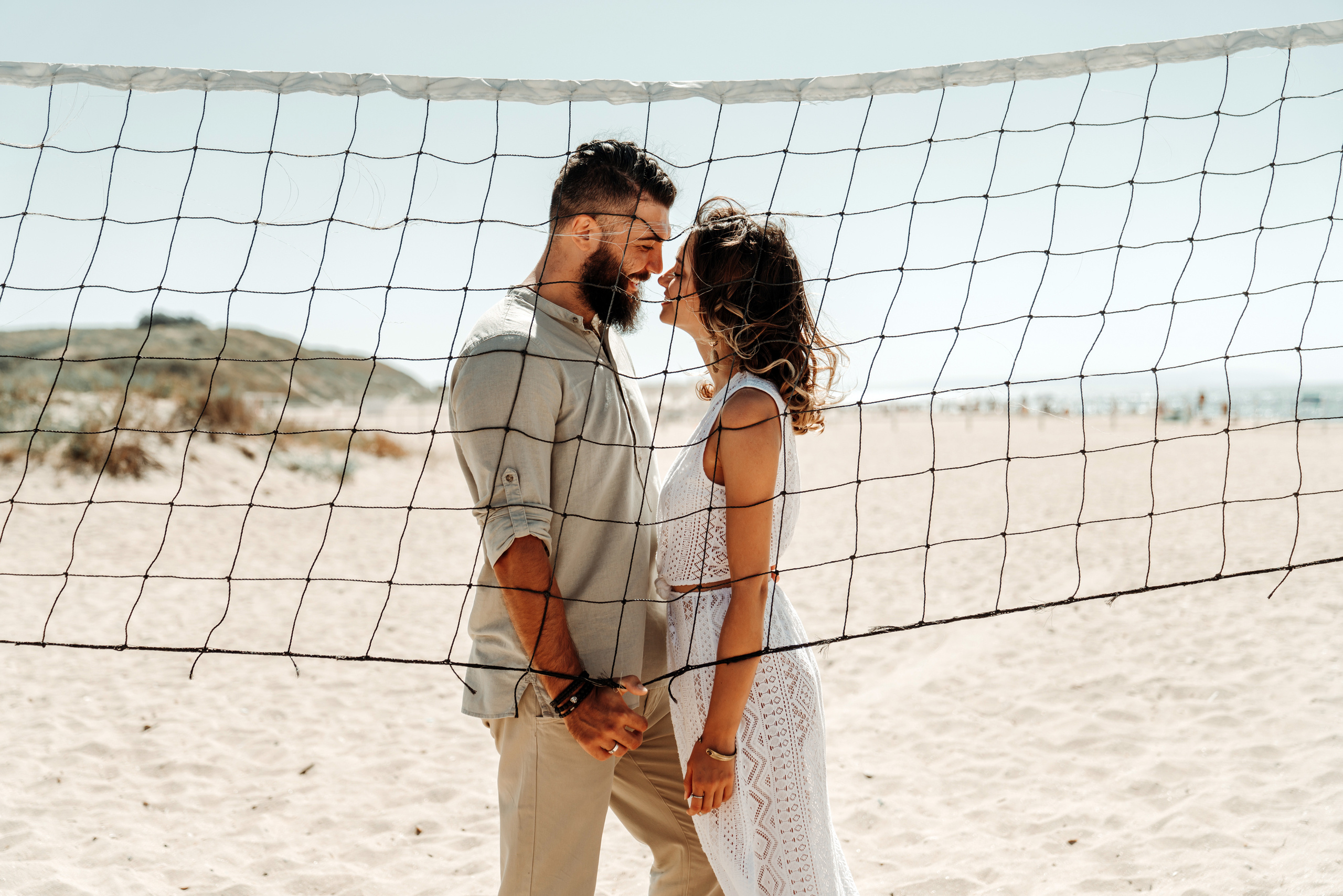 Стильная фотосессия красивой пары