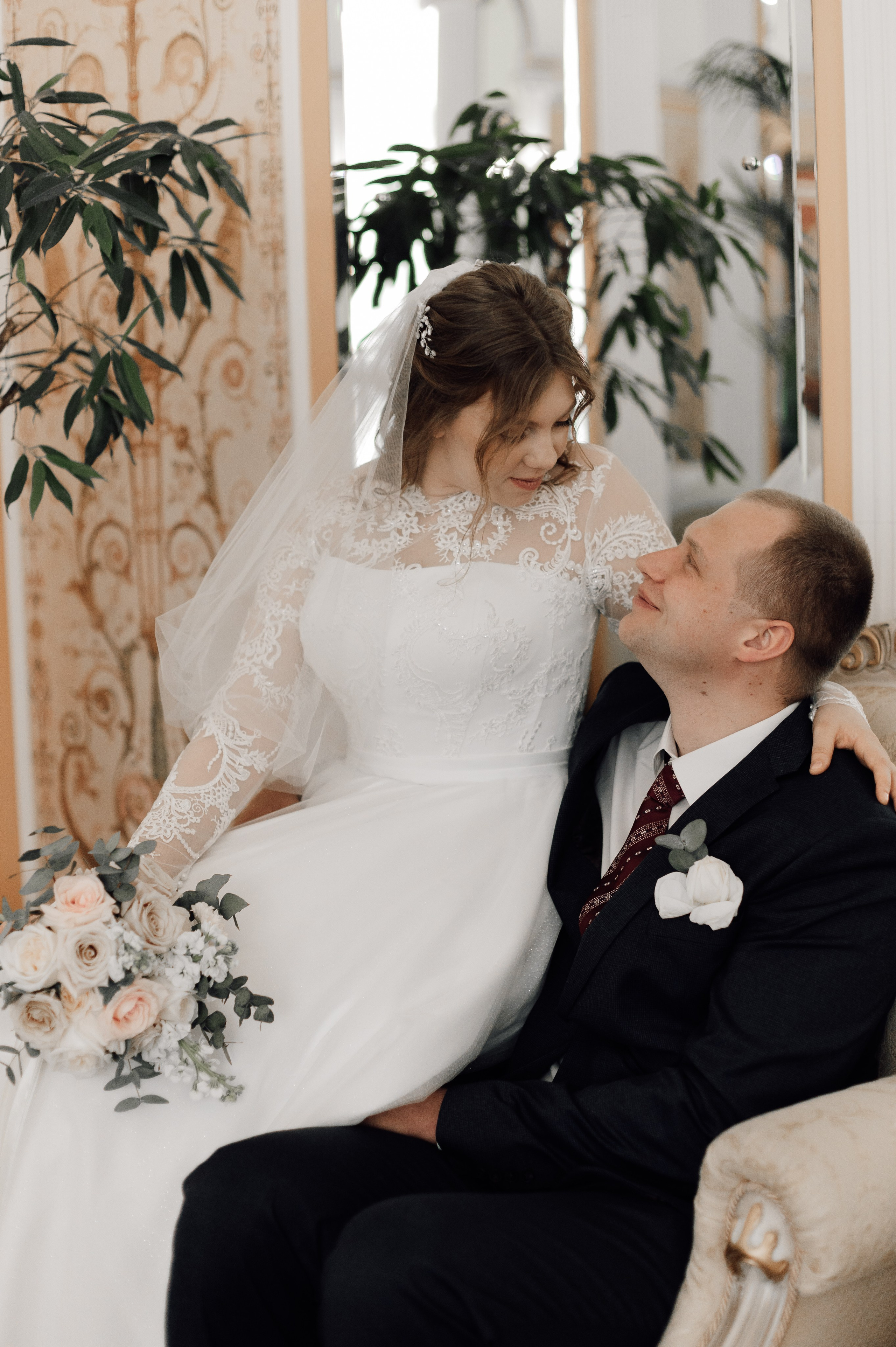 Николай&Серафима (загс грибоедовский пи прогулка в Царицыно). Фотограф в Москве Юлия Хамзина