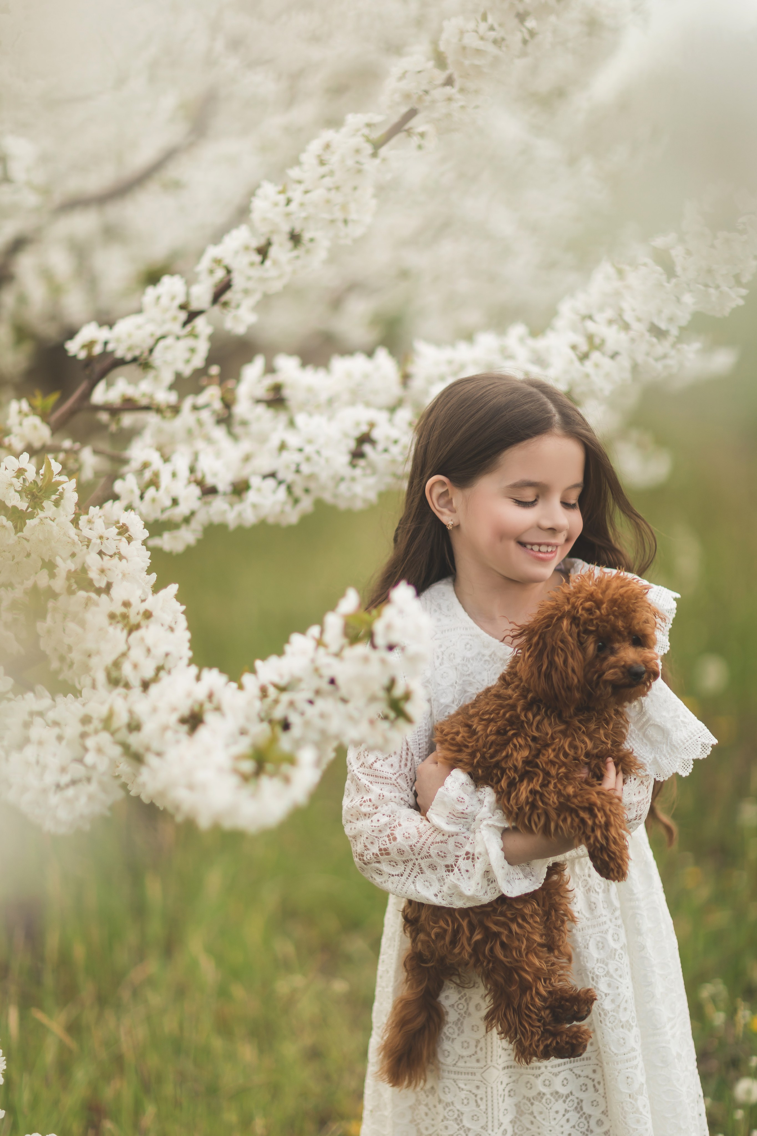 Вишневый сад. Семейный и детский фотограф Краснодар Валерия Власенко