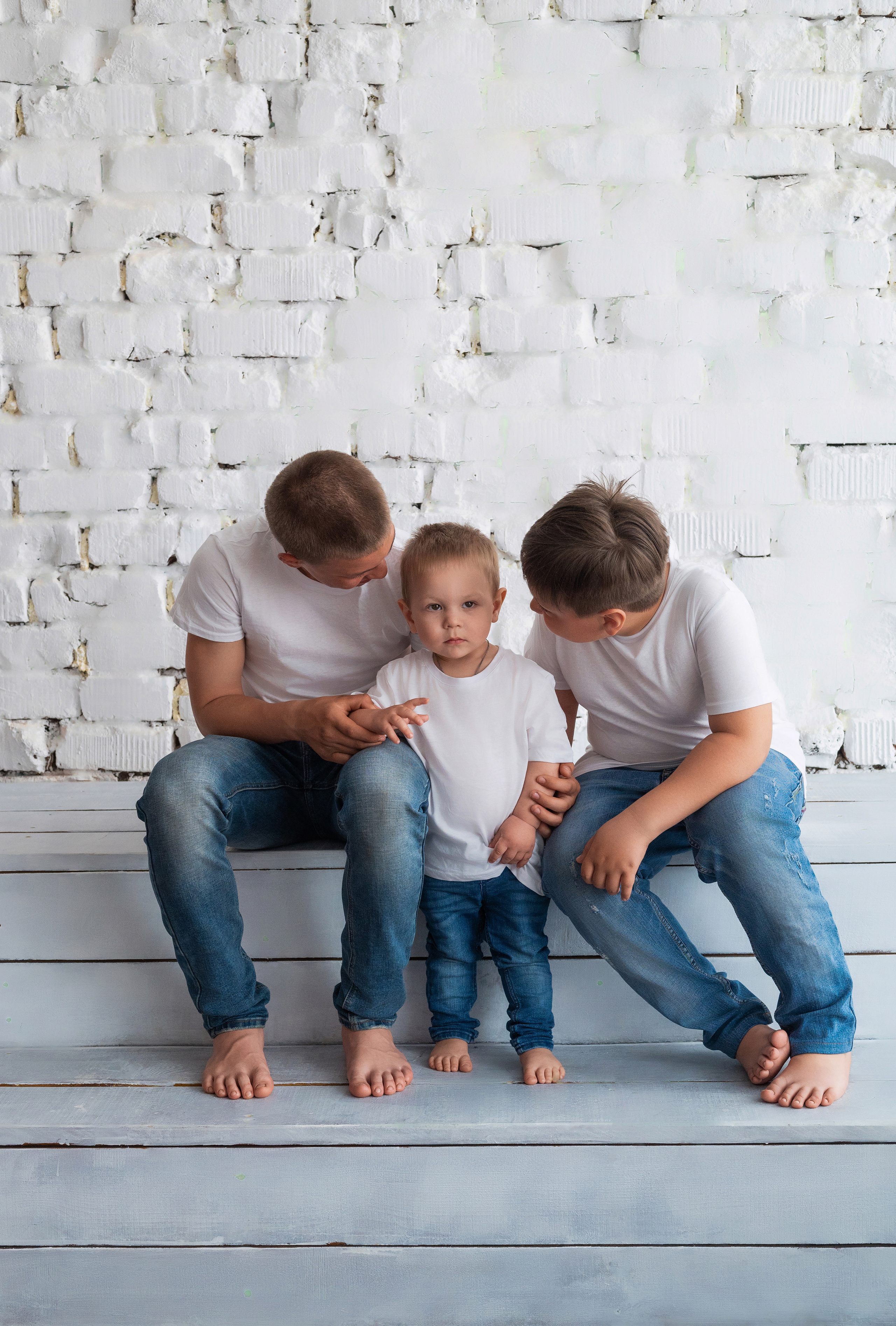 Трое братьев. Фотограф в городе Салават